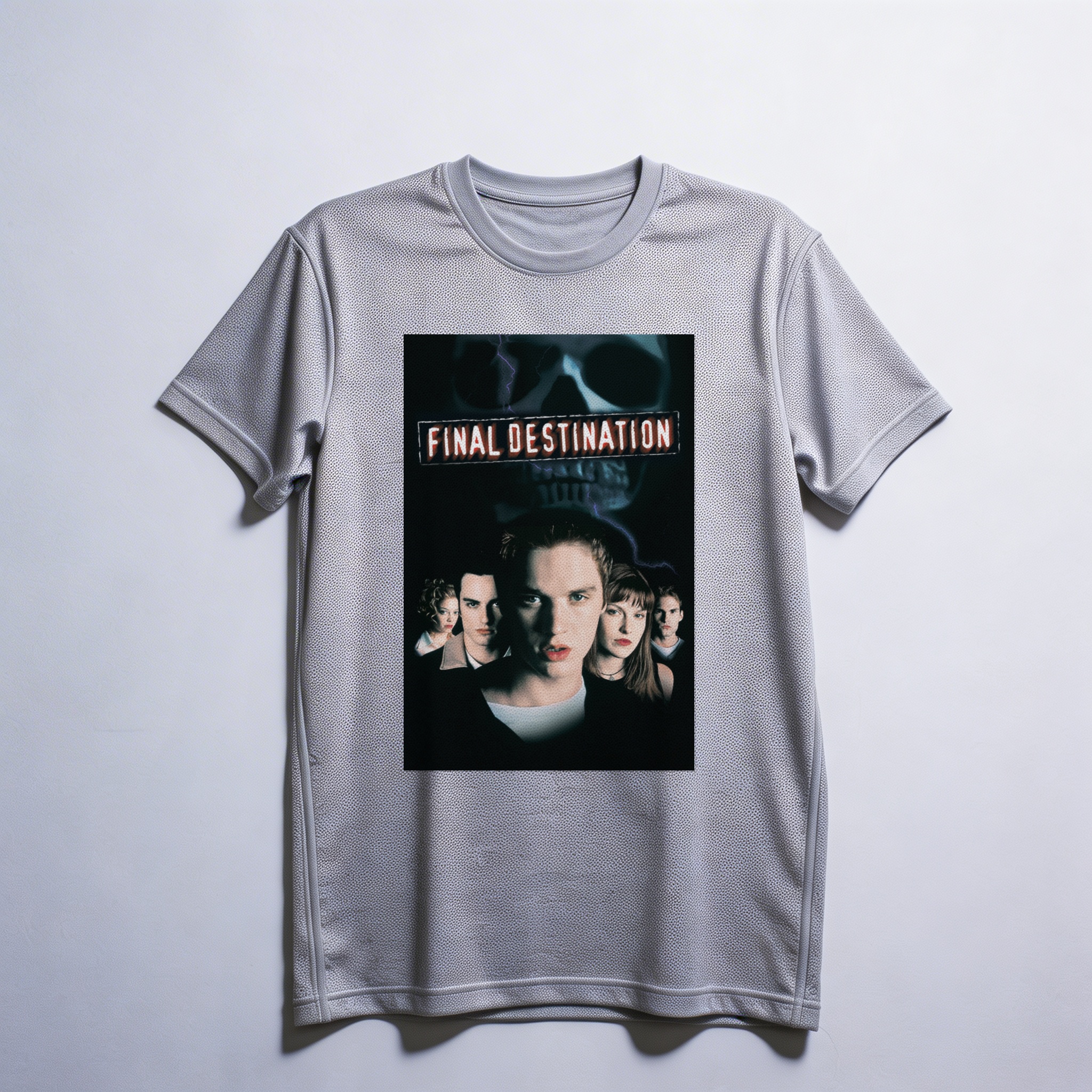 Camiseta_dry_fit_cinza_claro_camarada_do_alem_-_Final_Destination_Premonicao | Final Destination (Premonição)