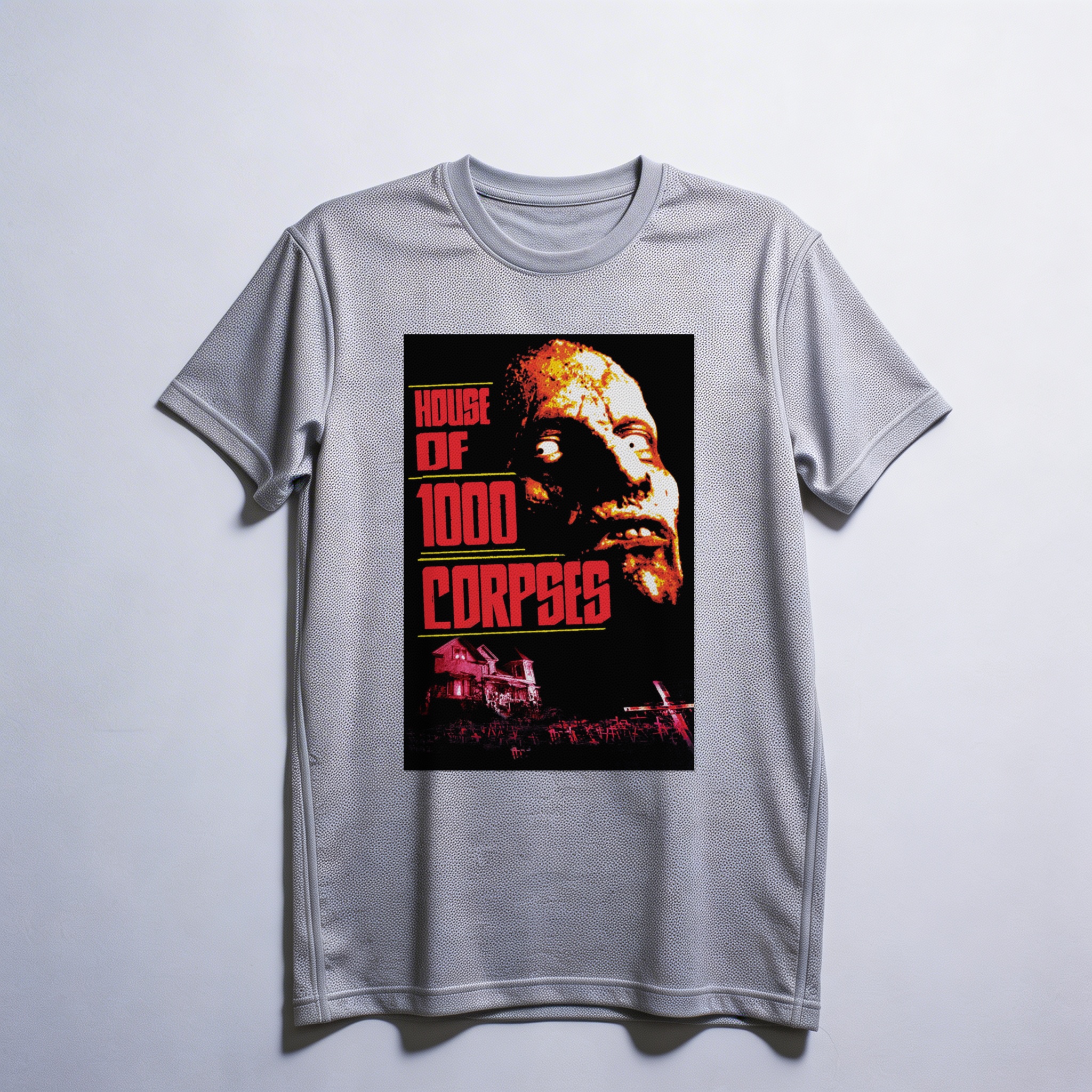 Camiseta_dry_fit_cinza_claro_camarada_do_alem_-_House_of_1000_Corpses_A_casa_dos_1000_corpos | House of 1000 Corpses (A casa dos 1000 corpos)