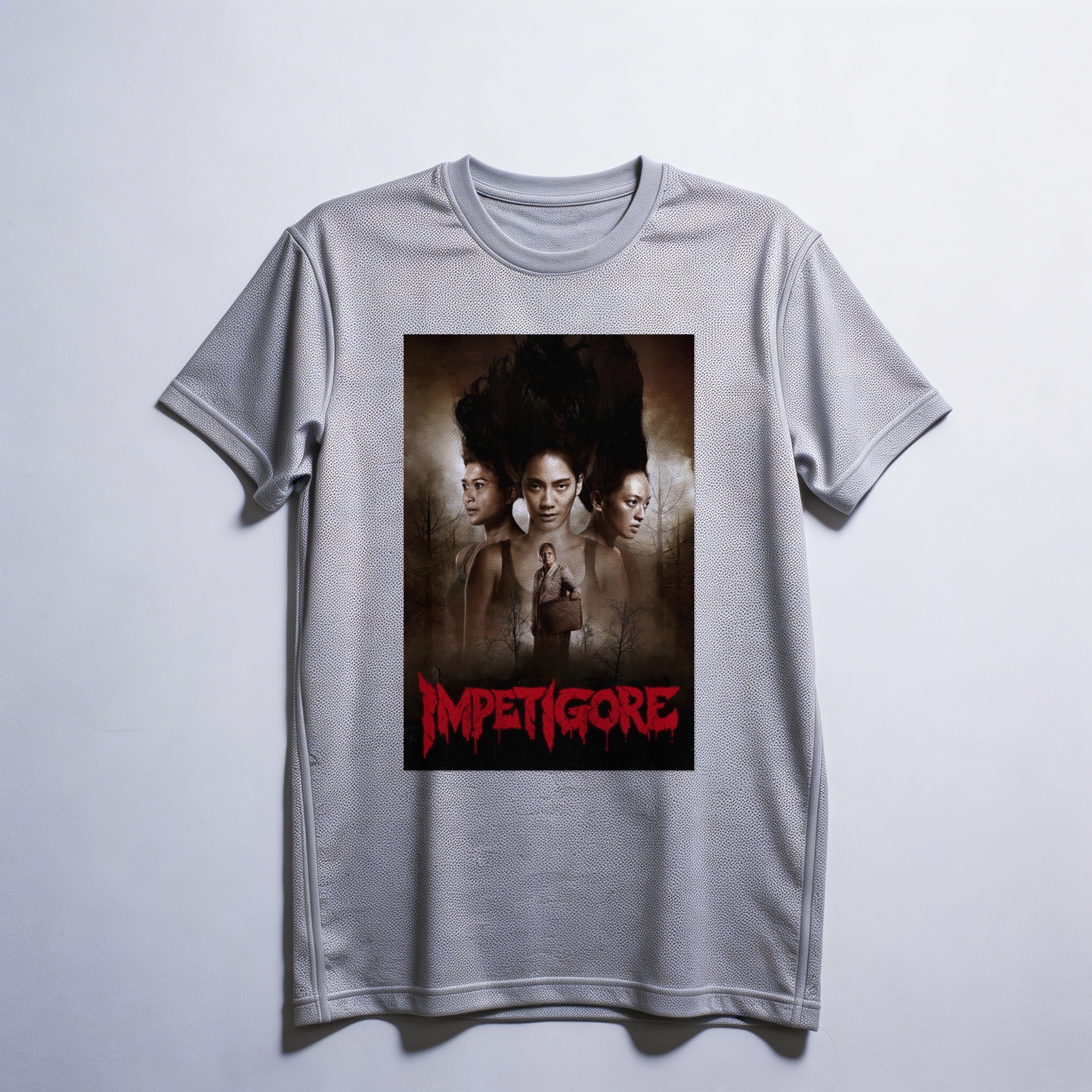 Camiseta_dry_fit_cinza_claro_camarada_do_alem_-_Impetigore | Impetigore