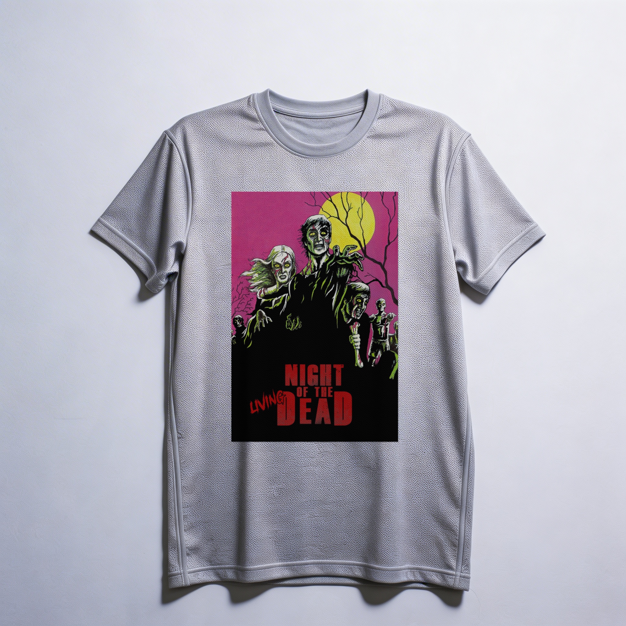 Camiseta_dry_fit_cinza_claro_camarada_do_alem_-_Night_of_the_Living_Dead_A_noite_dos_mortos-vivos | Night of the Living Dead (A noite dos mortos-vivos)