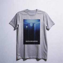 Camiseta_dry_fit_cinza_claro_camarada_do_alem_-_Skinamarink | Skinamarink