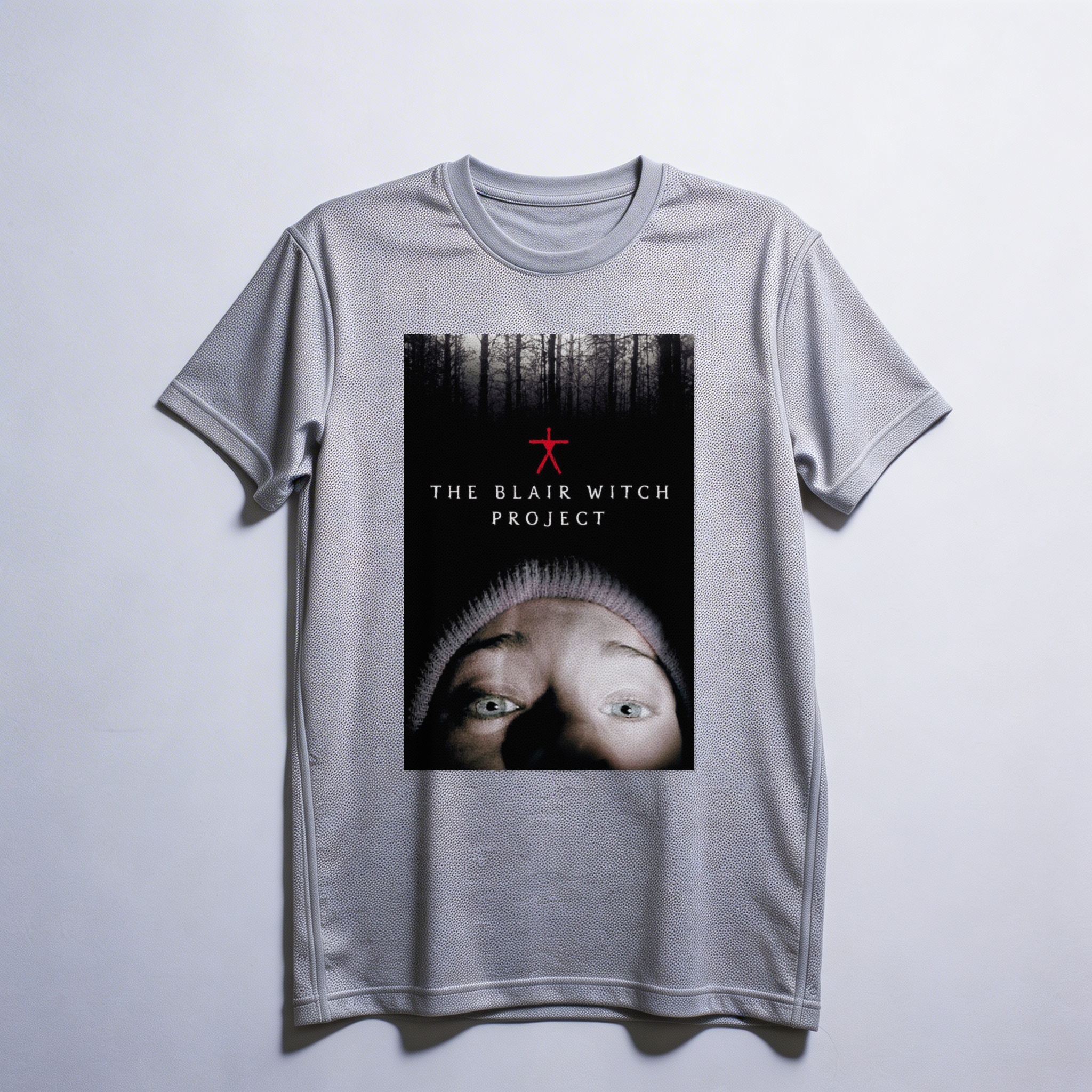 Camiseta_dry_fit_cinza_claro_camarada_do_alem_-_The_Blair_Witch_Project_A_bruxa_de_Blair | The Blair Witch Project (A bruxa de Blair)