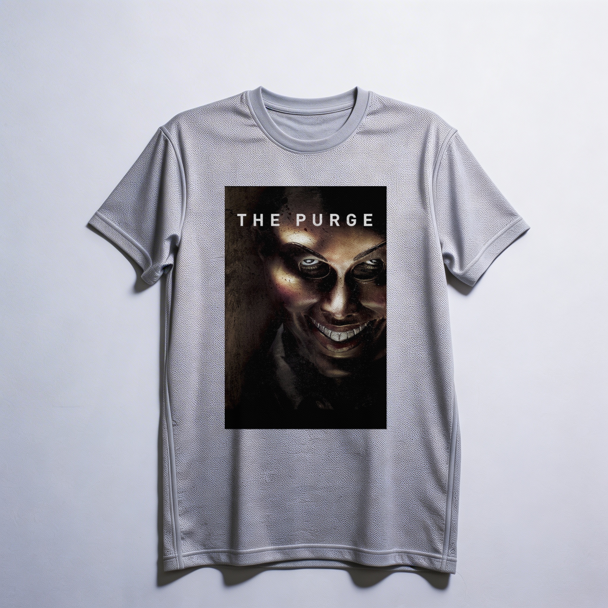 Camiseta_dry_fit_cinza_claro_camarada_do_alem_-_The_Purge_Uma_noite_de_crime | The Purge (Uma noite de crime)