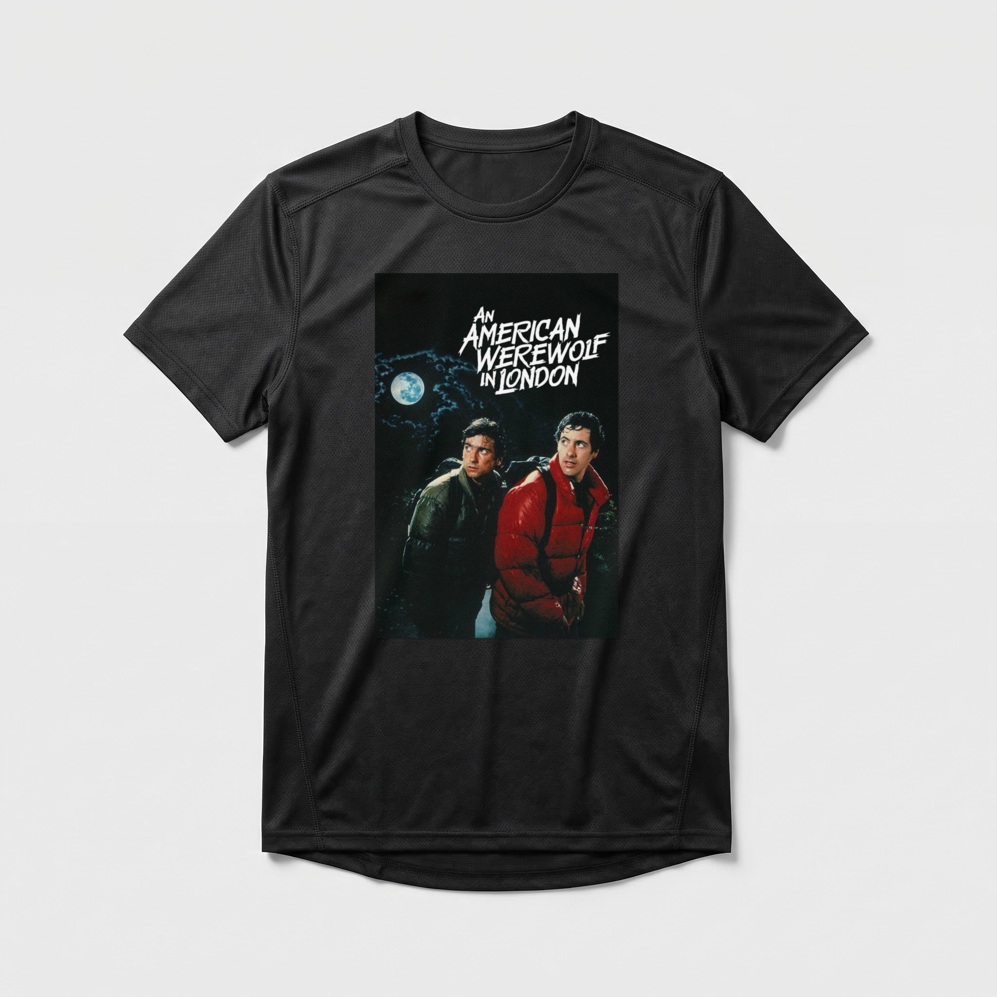 Camiseta_dry_fit_preto_camarada_do_alem_-_An_American_Werewolf_in_London_Um_lobisomem_americano_em_Londres | An American Werewolf in London (Um lobisomem americano em Londres)