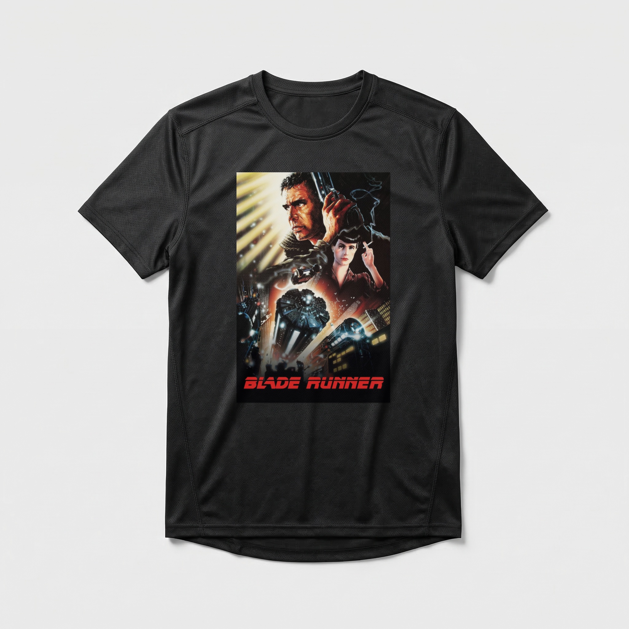 Camiseta_dry_fit_preto_camarada_do_alem_-_Blade_Runner_Blade_Runner_-_o_cacador_de_androides | Blade Runner (Blade Runner - o cacador de androides)