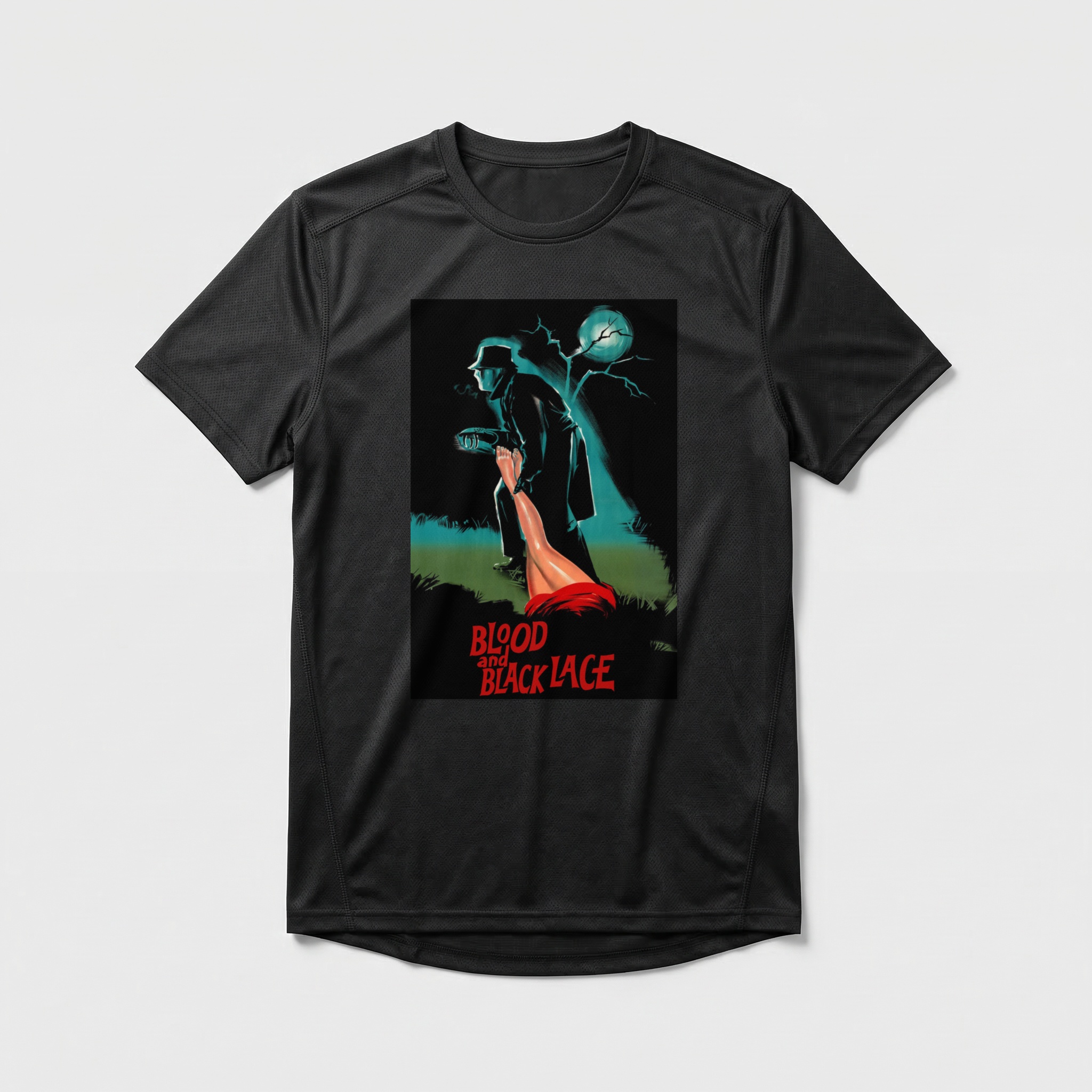 Camiseta_dry_fit_preto_camarada_do_alem_-_Blood_and_Black_Lace_Seis_mulheres_para_o_assassino | Blood and Black Lace (Seis mulheres para o assassino)