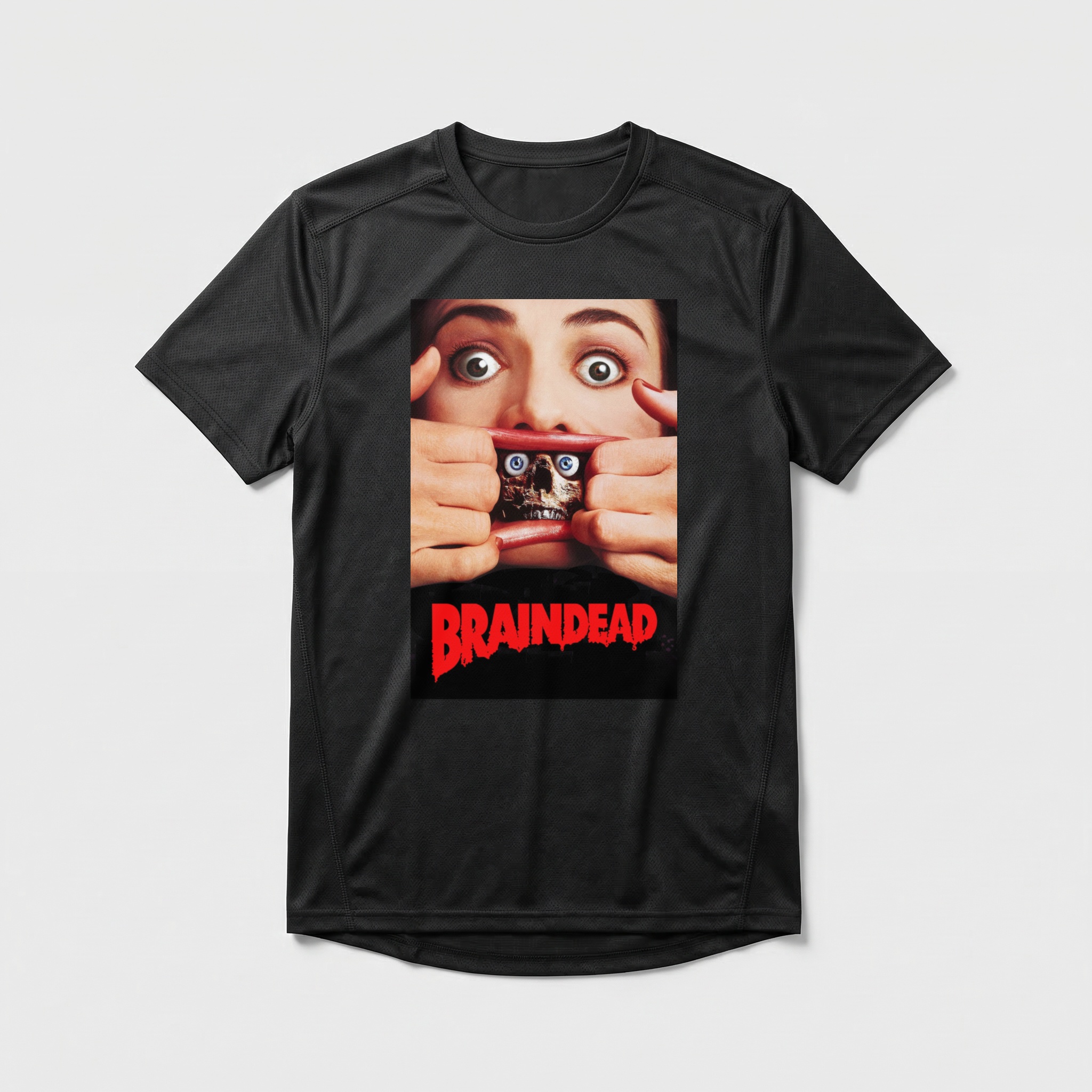 Camiseta_dry_fit_preto_camarada_do_alem_-_Braindead_Fome_animal | Braindead (Fome animal)