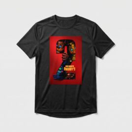 Camiseta_dry_fit_preto_camarada_do_alem_-_Five_Nights_at_Freddys_Five_nights_at_Freddys | Five Nights at Freddys (Five nights at Freddy's)