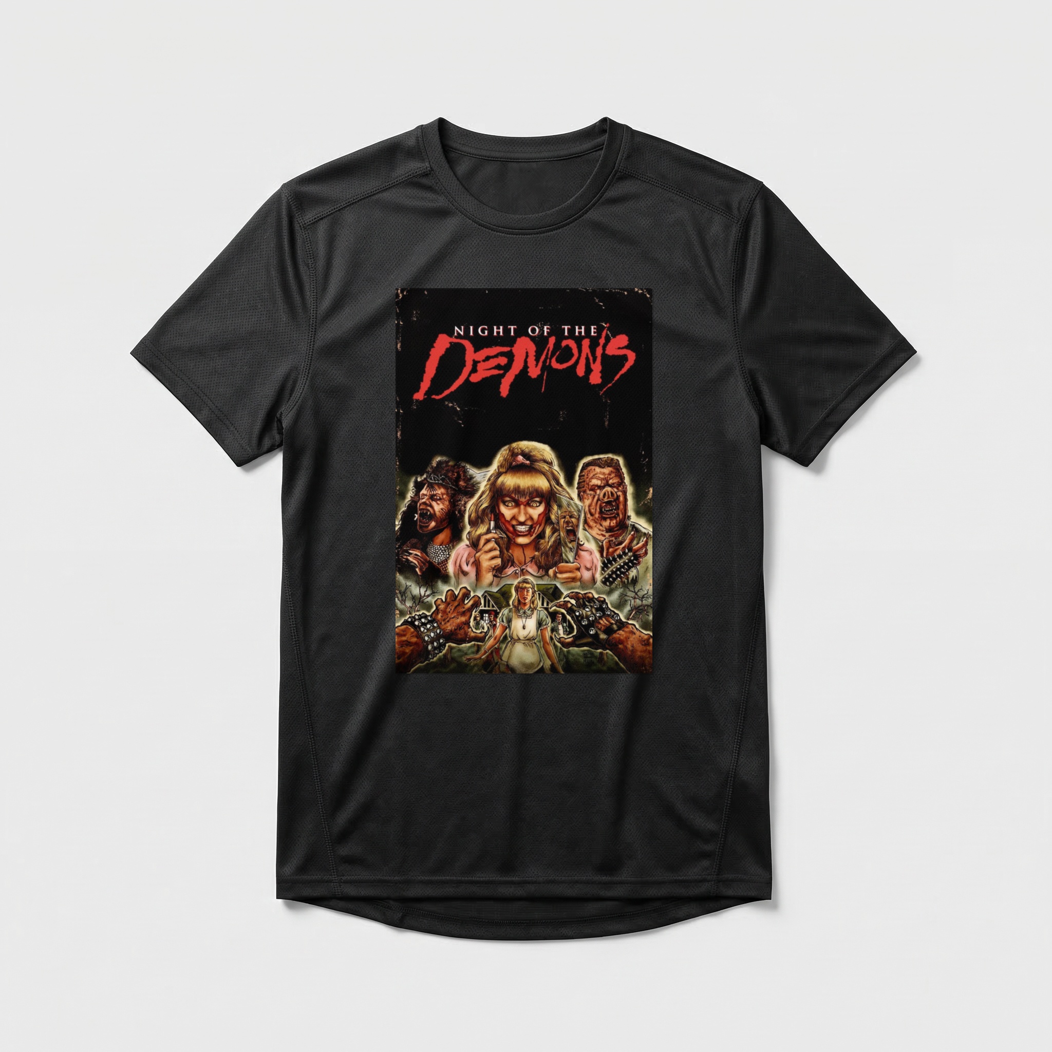 Camiseta_dry_fit_preto_camarada_do_alem_-_Night_of_the_Demons_A_noite_dos_demonios | Night of the Demons (A noite dos demônios)