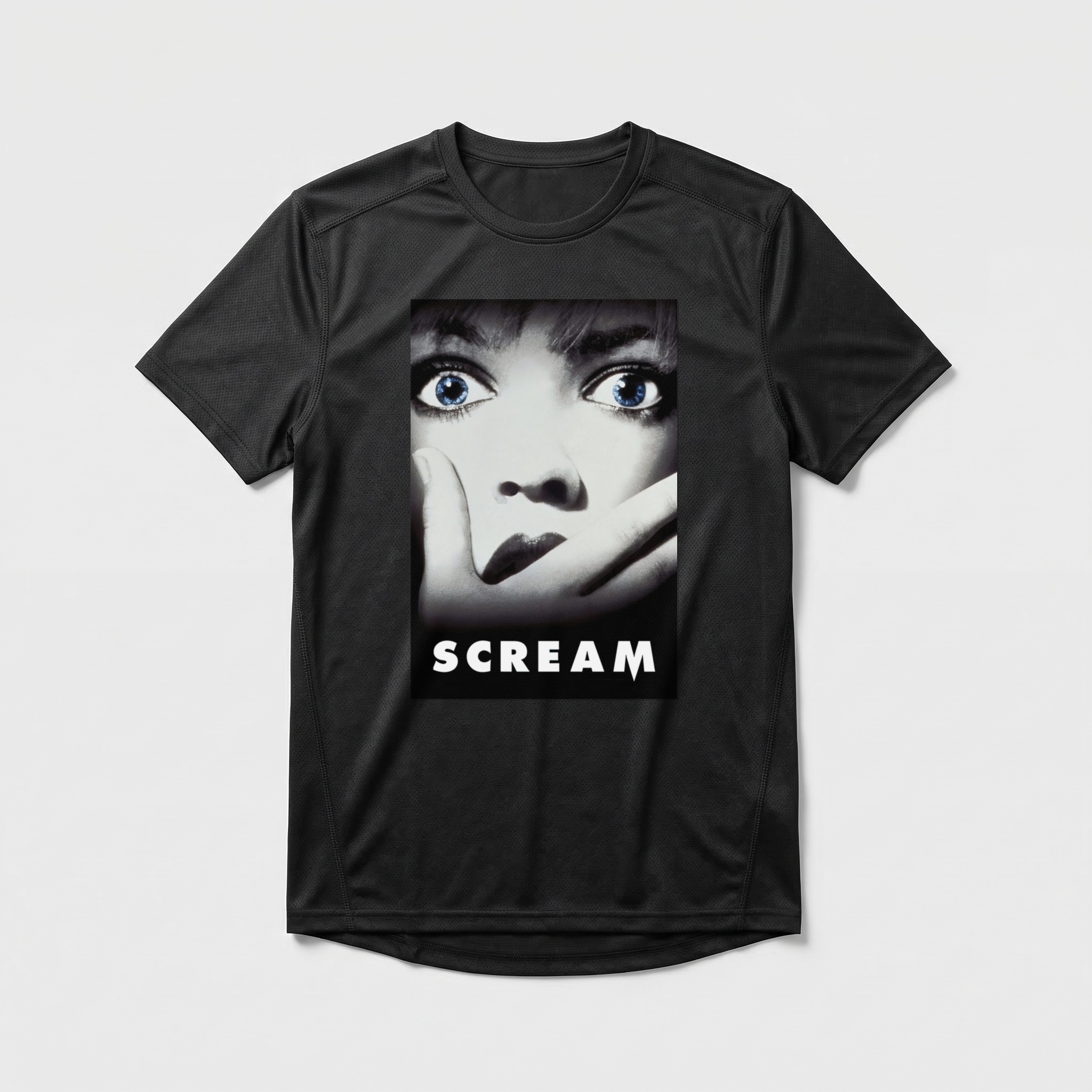 Camiseta_dry_fit_preto_camarada_do_alem_-_Scream_Panico | Scream (Pânico)