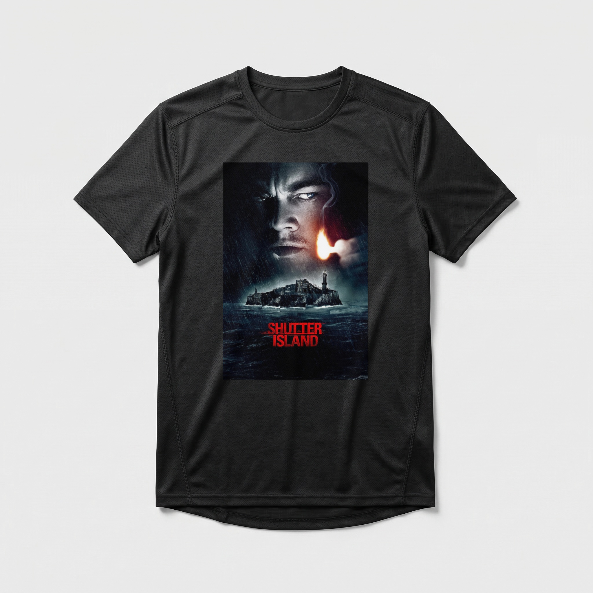 Camiseta_dry_fit_preto_camarada_do_alem_-_Shutter_Island_Ilha_do_medo | Shutter Island (Ilha do medo)