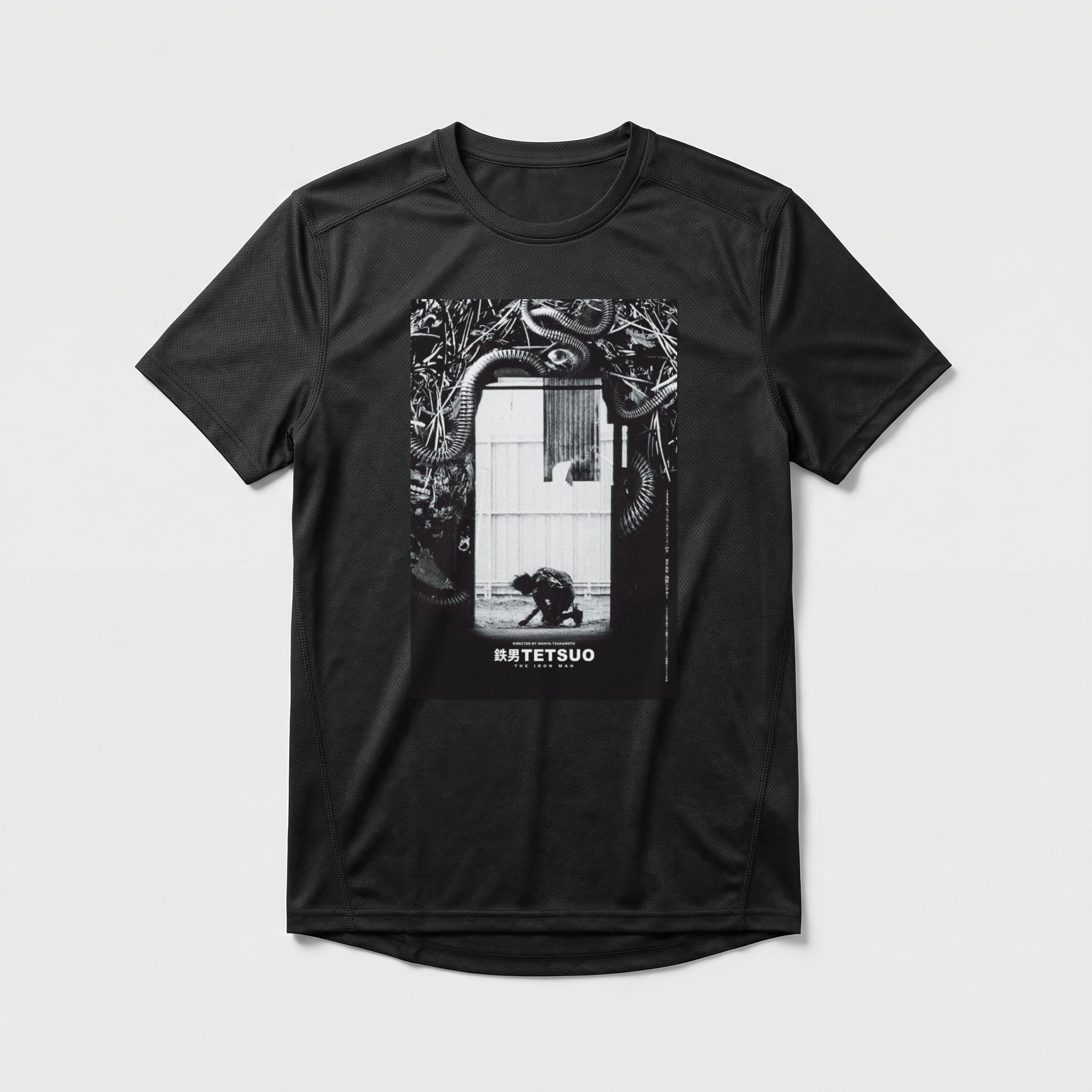 Camiseta_dry_fit_preto_camarada_do_alem_-_Tetsuo_The_Iron_Man_Tetsuo_the_iron_man | Tetsuo The Iron Man (Tetsuo: the iron man)
