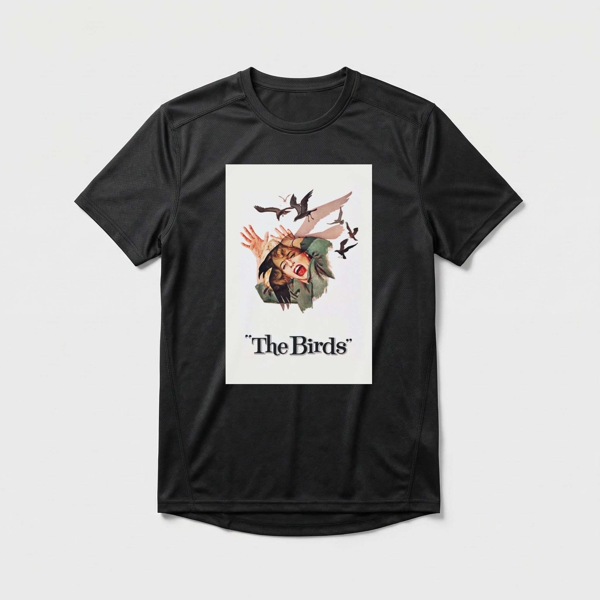 Camiseta_dry_fit_preto_camarada_do_alem_-_The_Birds_Os_passaros | The Birds (Os pássaros)