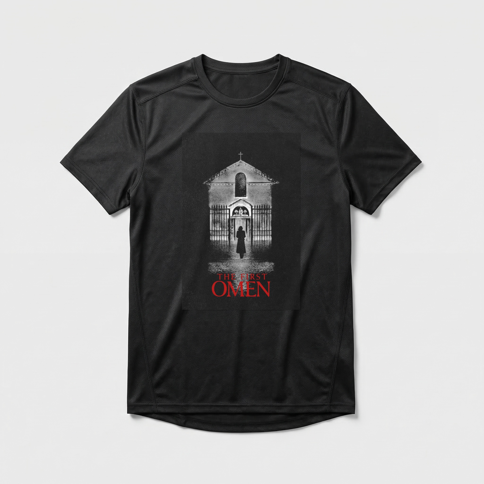 Camiseta_dry_fit_preto_camarada_do_alem_-_The_First_Omen_A_primeira_profecia | The First Omen (A primeira profecia)
