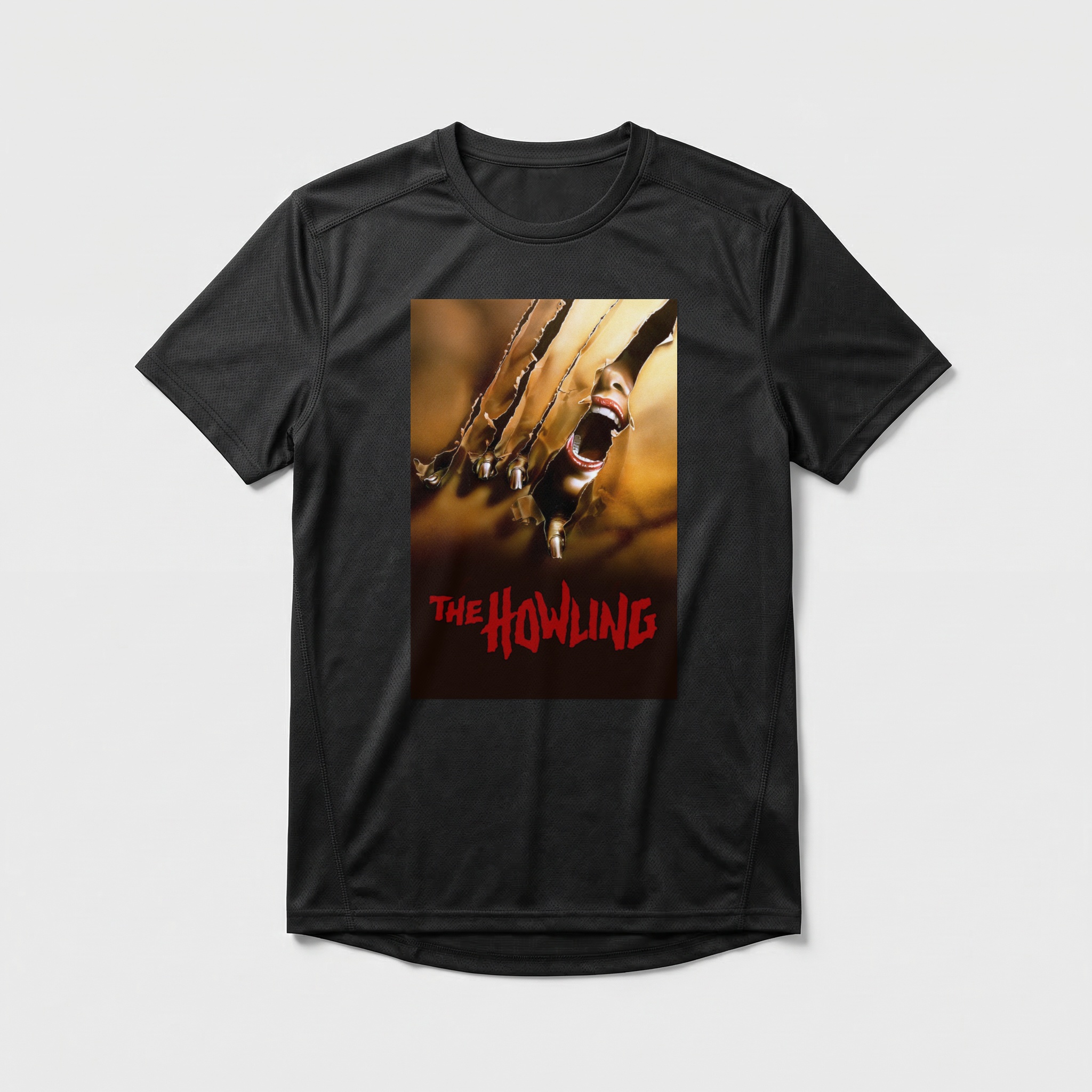 Camiseta_dry_fit_preto_camarada_do_alem_-_The_Howling_Grito_de_horror | The Howling (Grito de horror)