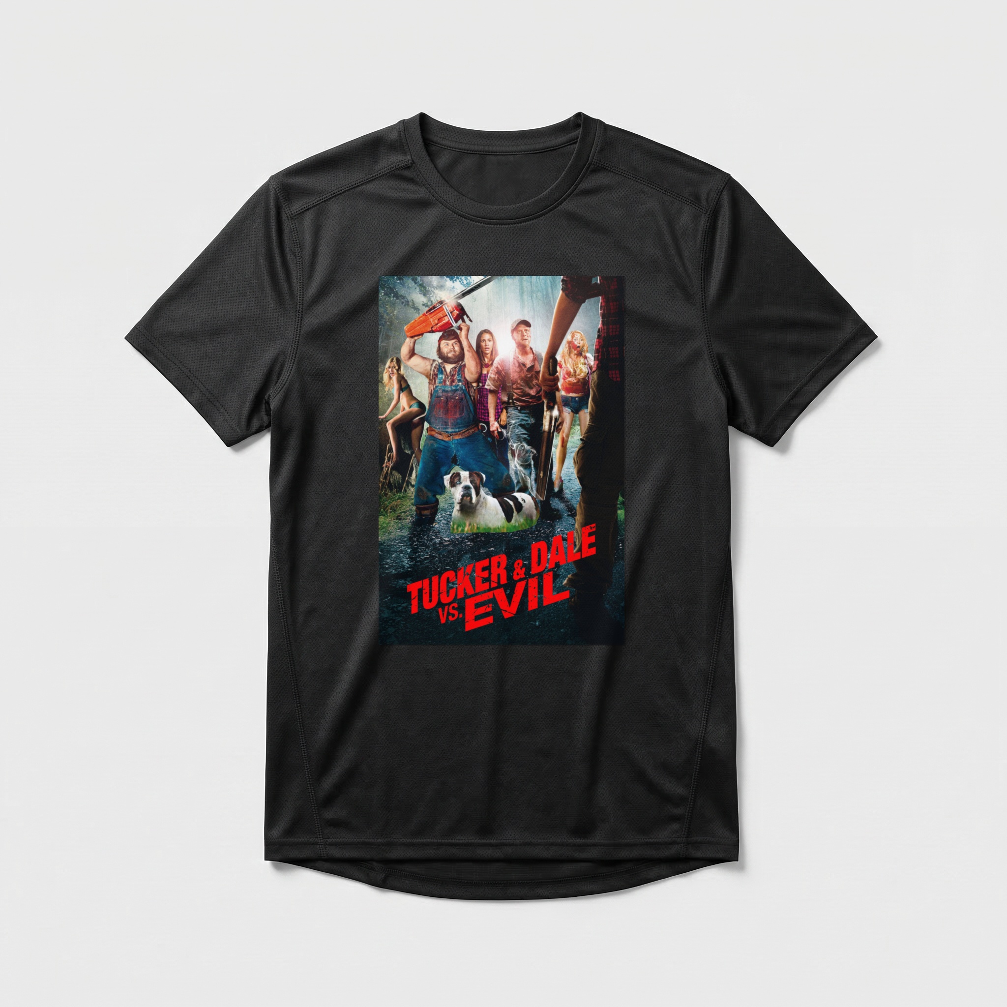 Camiseta_dry_fit_preto_camarada_do_alem_-_Tucker_and_Dale_vs_Evil_Tucker_Dale_contra_o_mal | Tucker and Dale vs Evil (Tucker & Dale contra o mal)