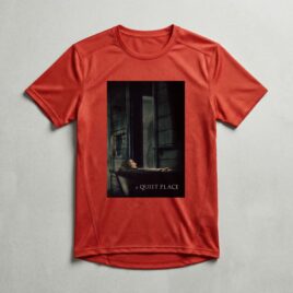 Camiseta_dry_fit_vermelho_camarada_do_alem_-_A_Quiet_Place_Um_lugar_silencioso | A Quiet Place (Um lugar silencioso)