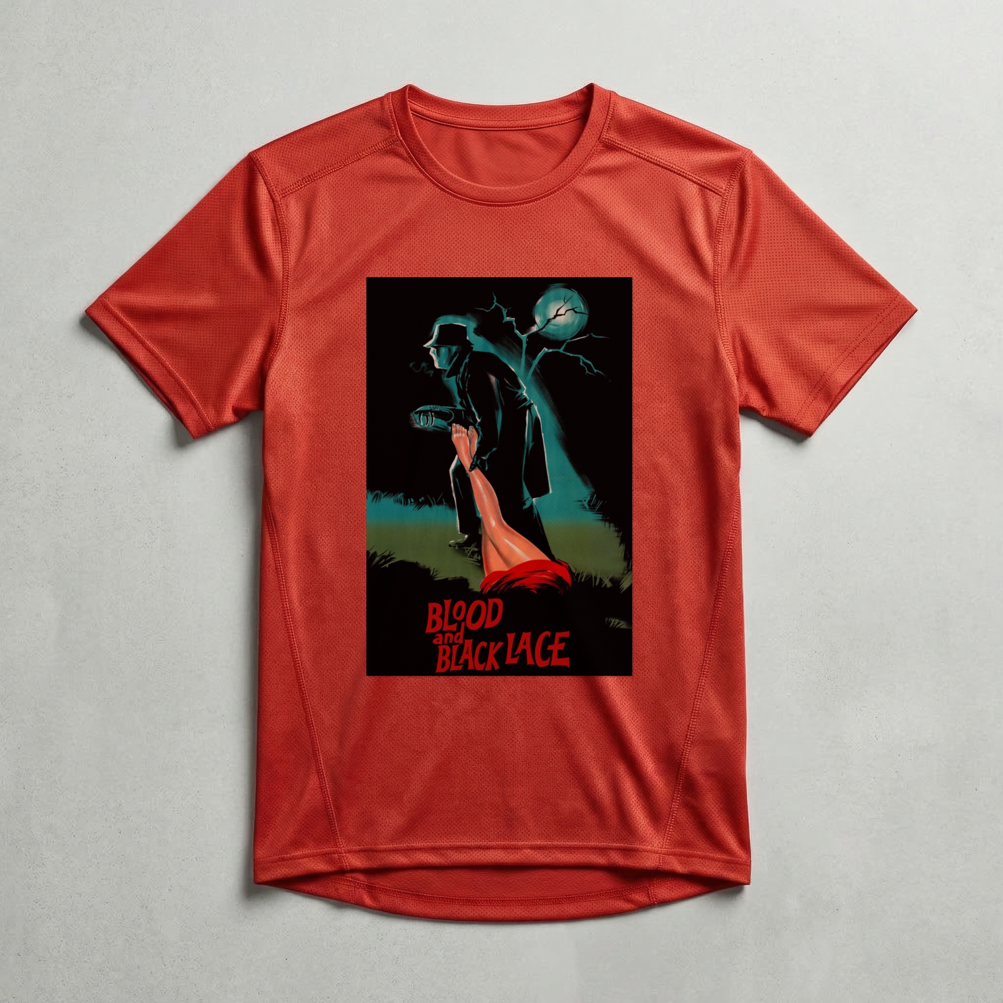 Camiseta_dry_fit_vermelho_camarada_do_alem_-_Blood_and_Black_Lace_Seis_mulheres_para_o_assassino | Blood and Black Lace (Seis mulheres para o assassino)