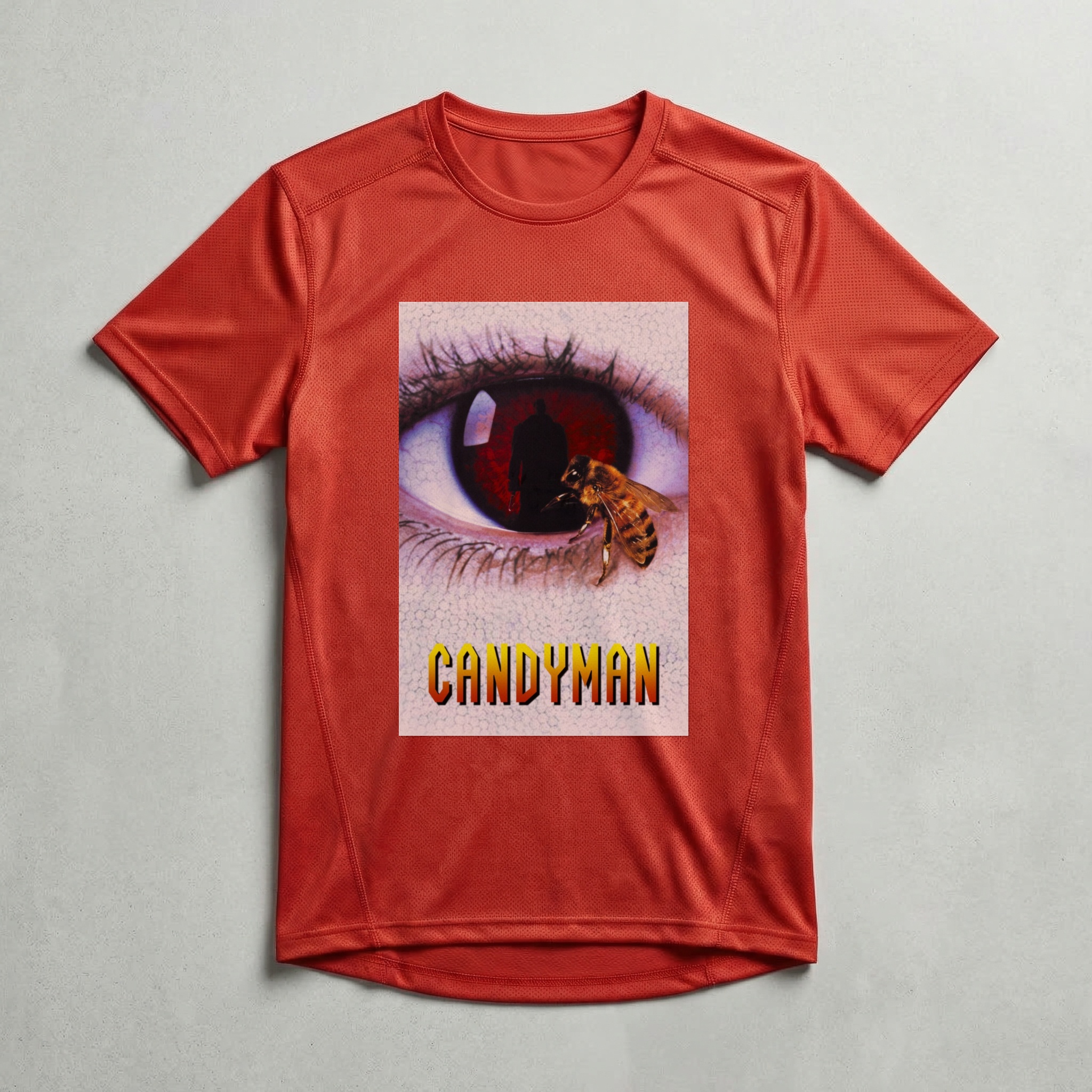 Camiseta_dry_fit_vermelho_camarada_do_alem_-_Candyman_Candyman_-_o_misterio_por_tras_da_lenda | Candyman (Candyman - o mistério por trás da lenda)