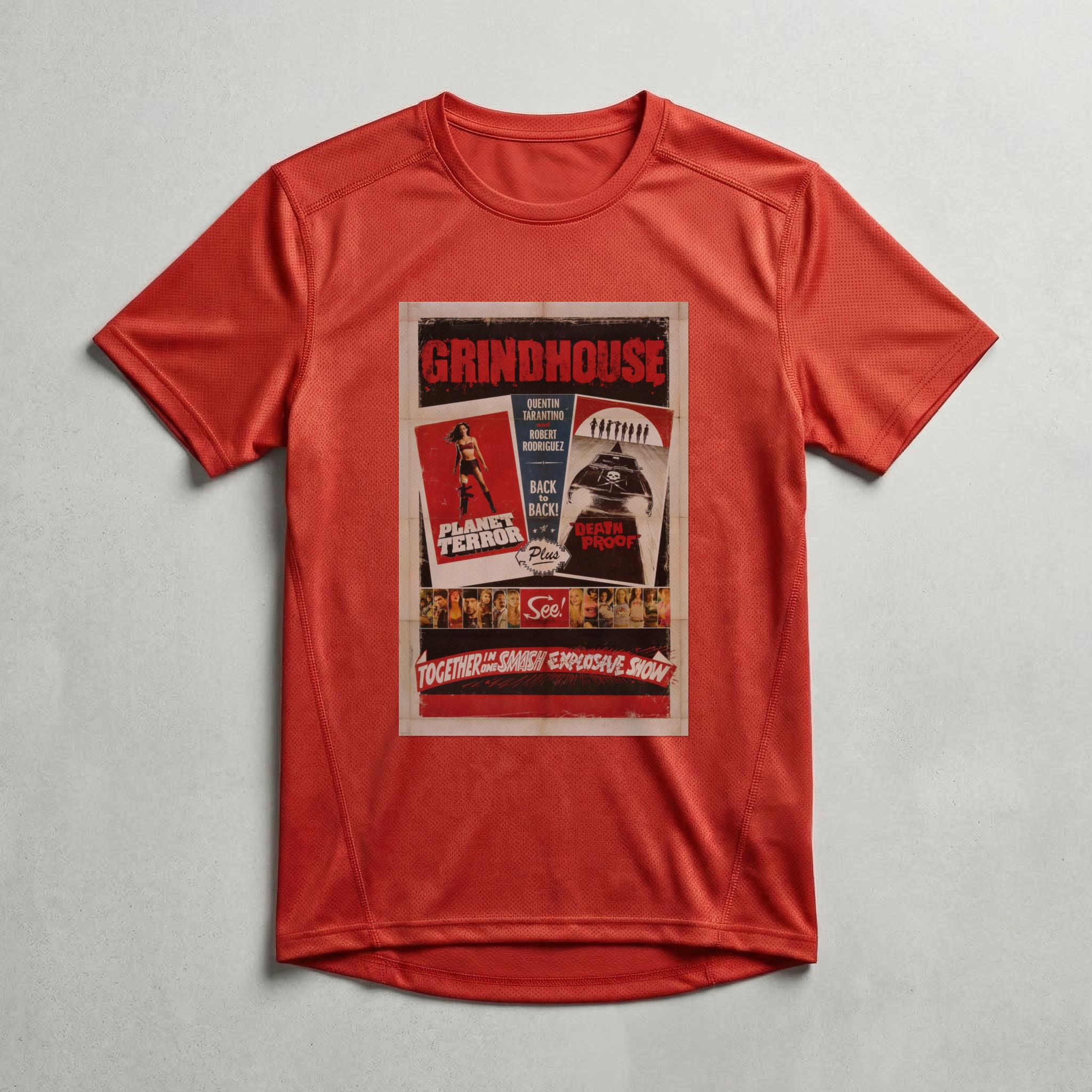 Camiseta_dry_fit_vermelho_camarada_do_alem_-_Grindhouse | Grindhouse
