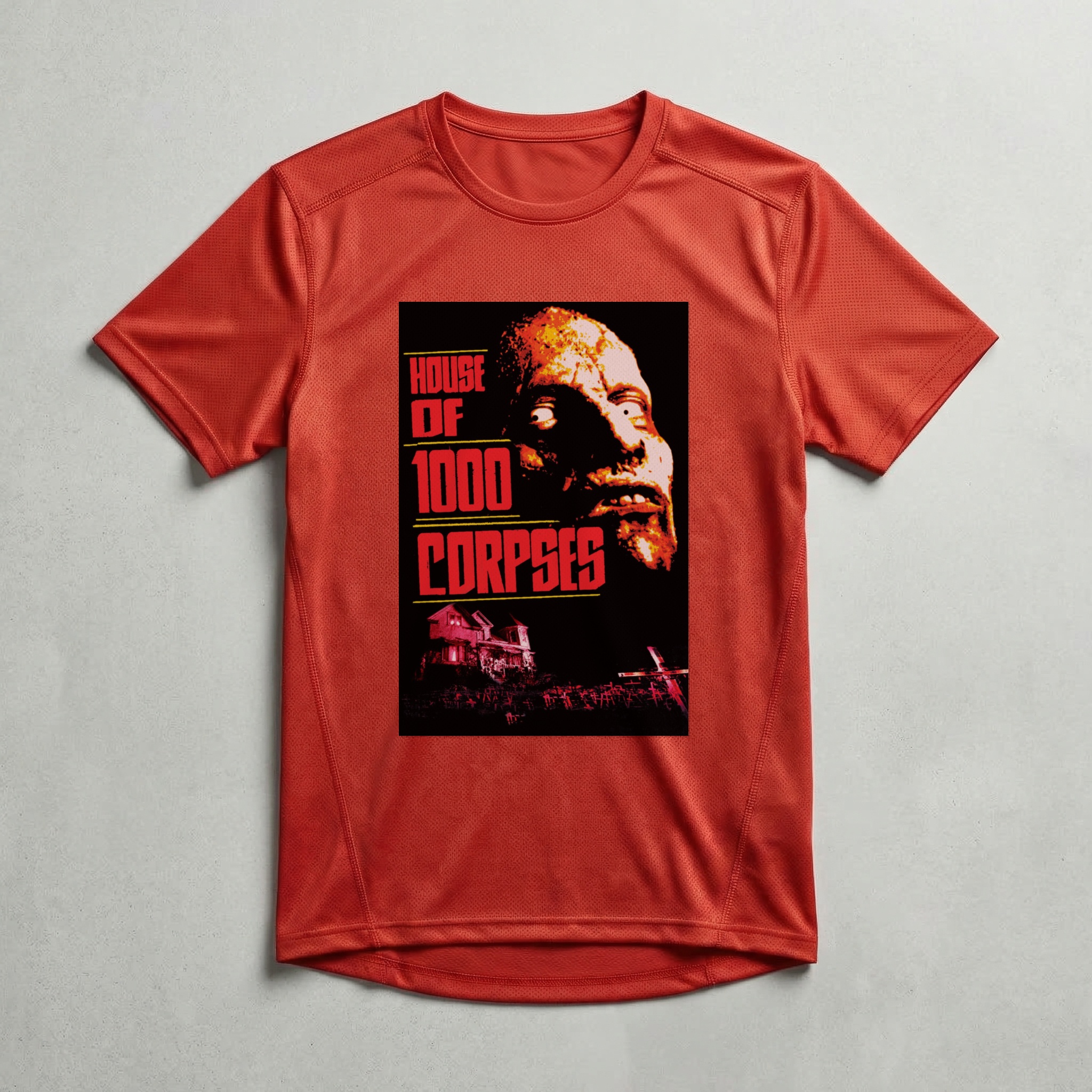 Camiseta_dry_fit_vermelho_camarada_do_alem_-_House_of_1000_Corpses_A_casa_dos_1000_corpos | House of 1000 Corpses (A casa dos 1000 corpos)