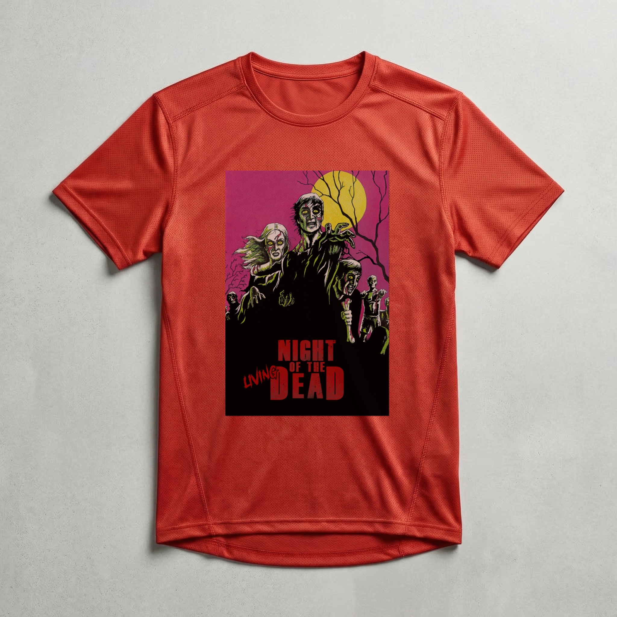 Camiseta_dry_fit_vermelho_camarada_do_alem_-_Night_of_the_Living_Dead_A_noite_dos_mortos-vivos | Night of the Living Dead (A noite dos mortos-vivos)