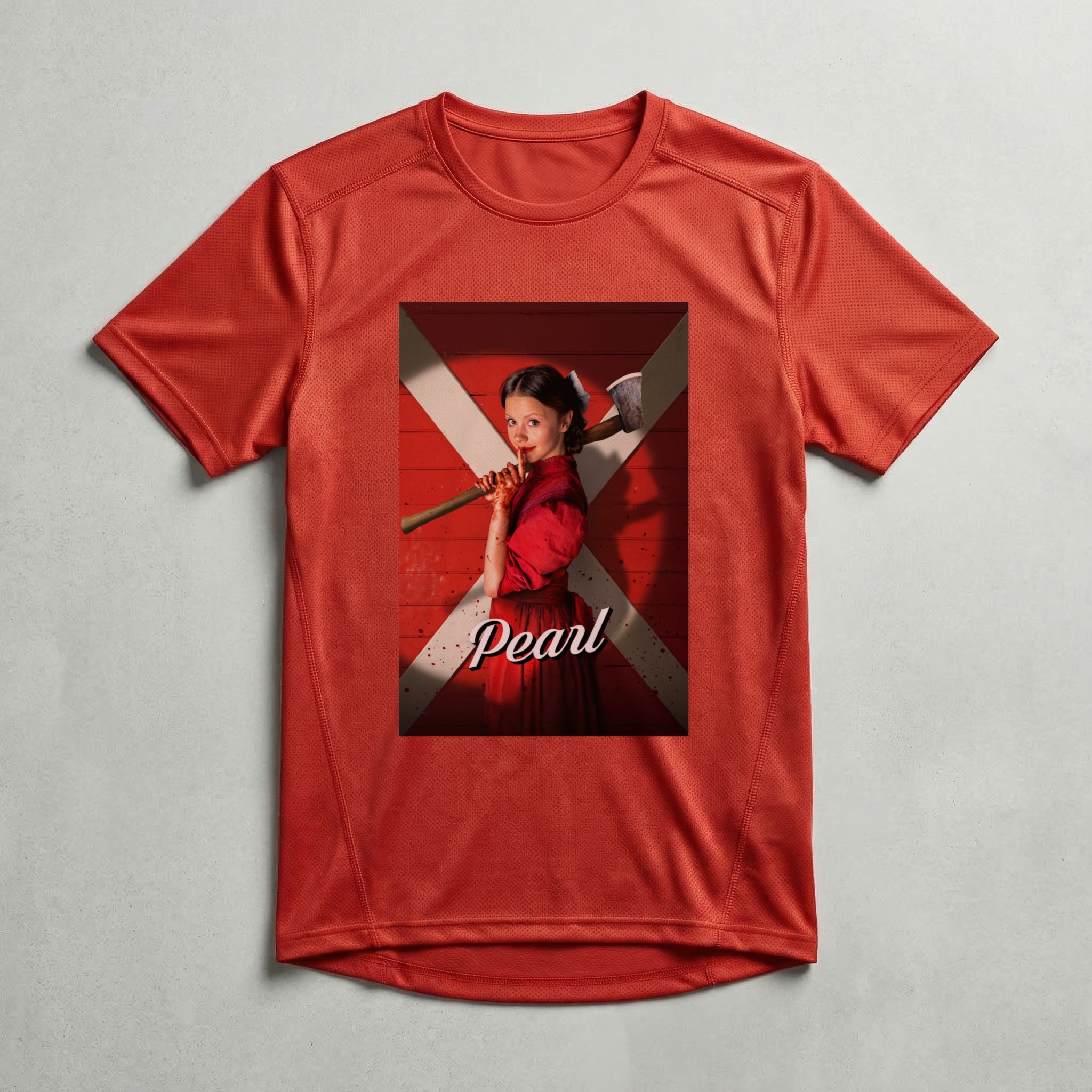 Camiseta_dry_fit_vermelho_camarada_do_alem_-_Pearl | Pearl