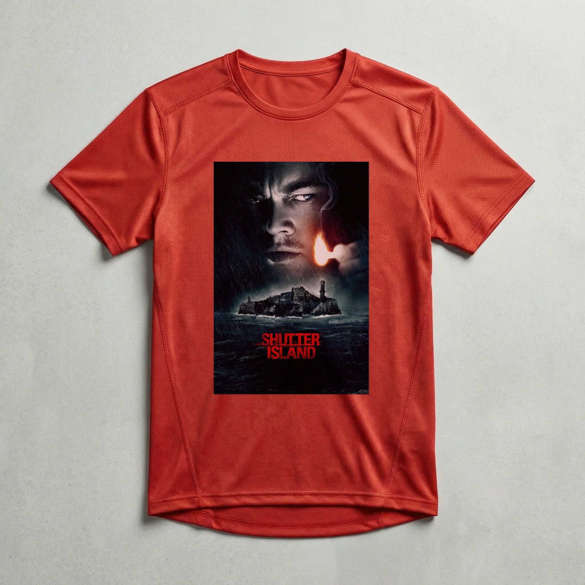 Camiseta_dry_fit_vermelho_camarada_do_alem_-_Shutter_Island_Ilha_do_medo | Shutter Island (Ilha do medo)