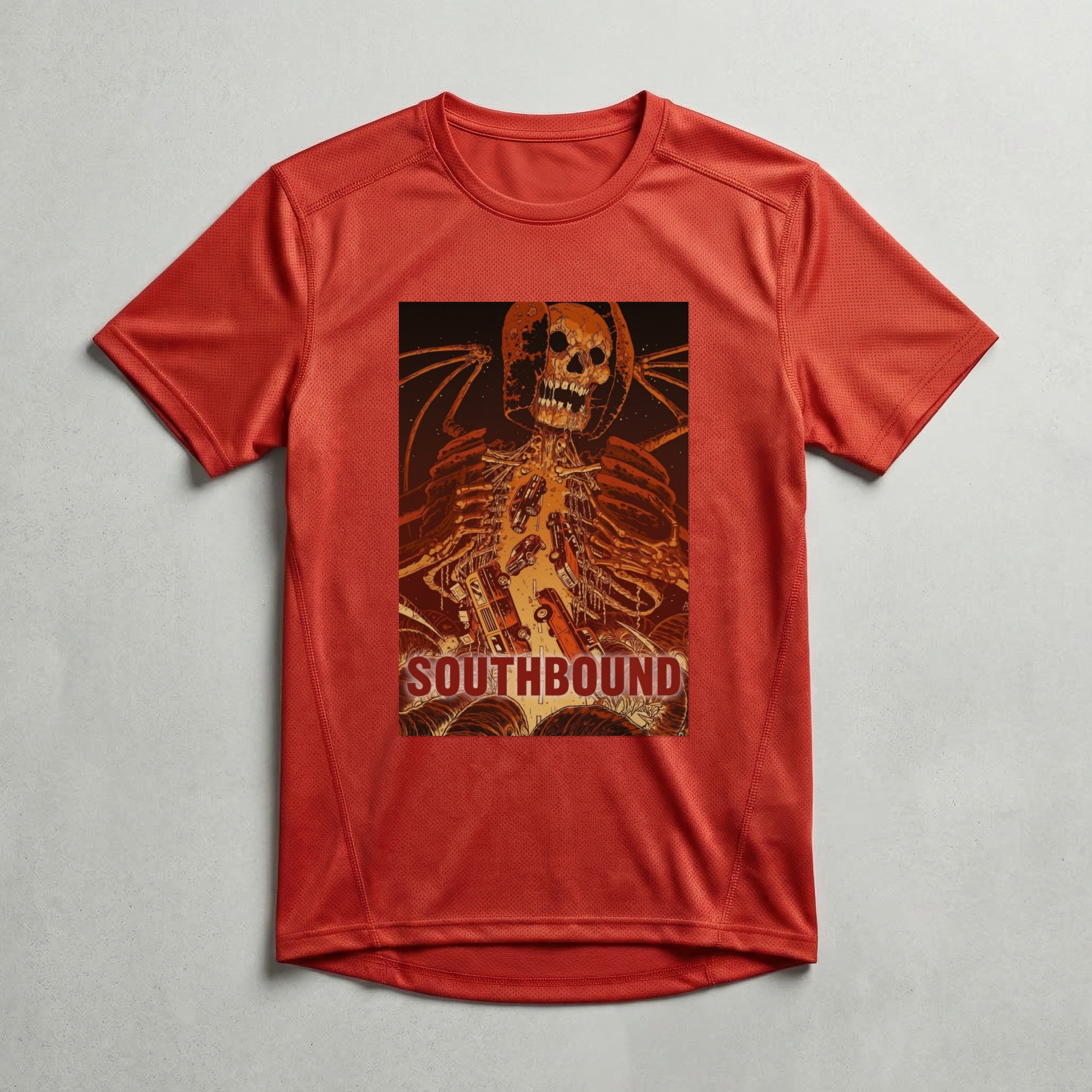 Camiseta_dry_fit_vermelho_camarada_do_alem_-_Southbound | Southbound