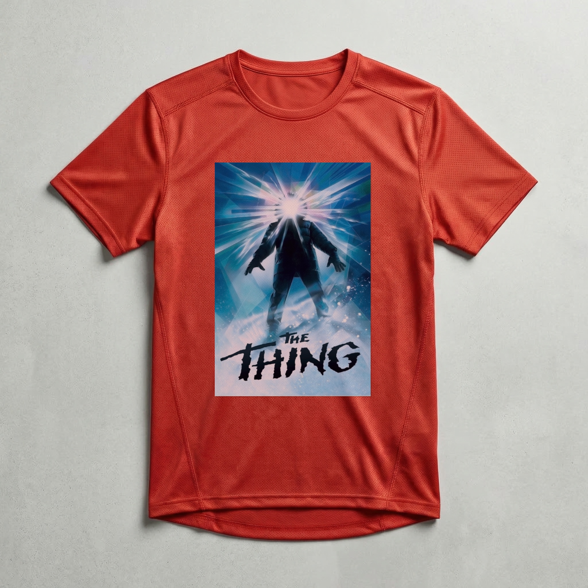 Camiseta_dry_fit_vermelho_camarada_do_alem_-_The_Thing_O_enigma_de_outro_mundo | The Thing (O enigma de outro mundo)