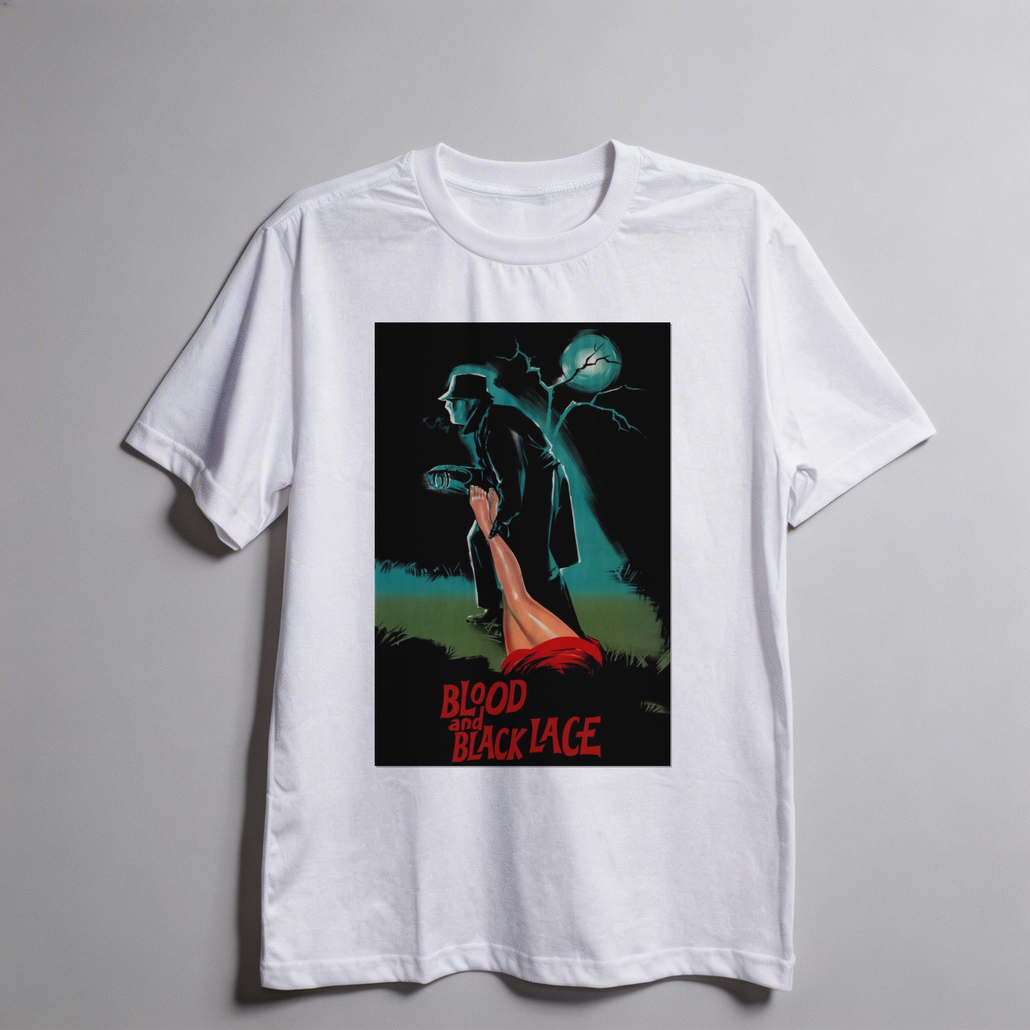 Camiseta_oversized_branco_camarada_do_alem_-_Blood_and_Black_Lace_Seis_mulheres_para_o_assassino | Blood and Black Lace (Seis mulheres para o assassino)