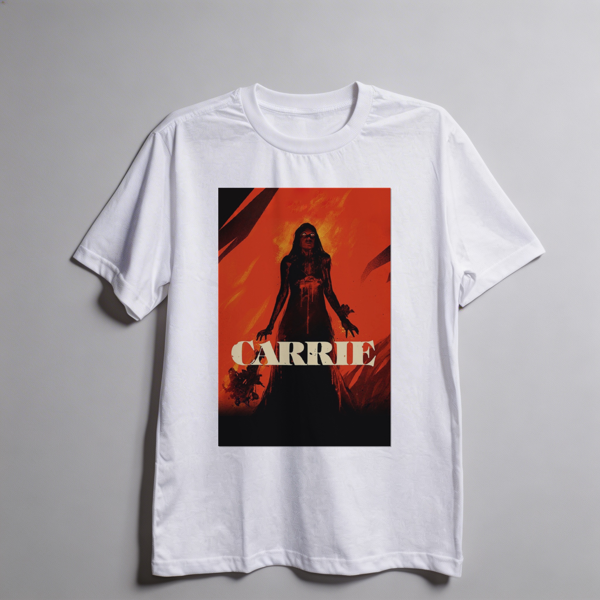 Camiseta_oversized_branco_camarada_do_alem_-_Carrie_Carrie_-_a_estranha | Carrie (Carrie - a estranha)