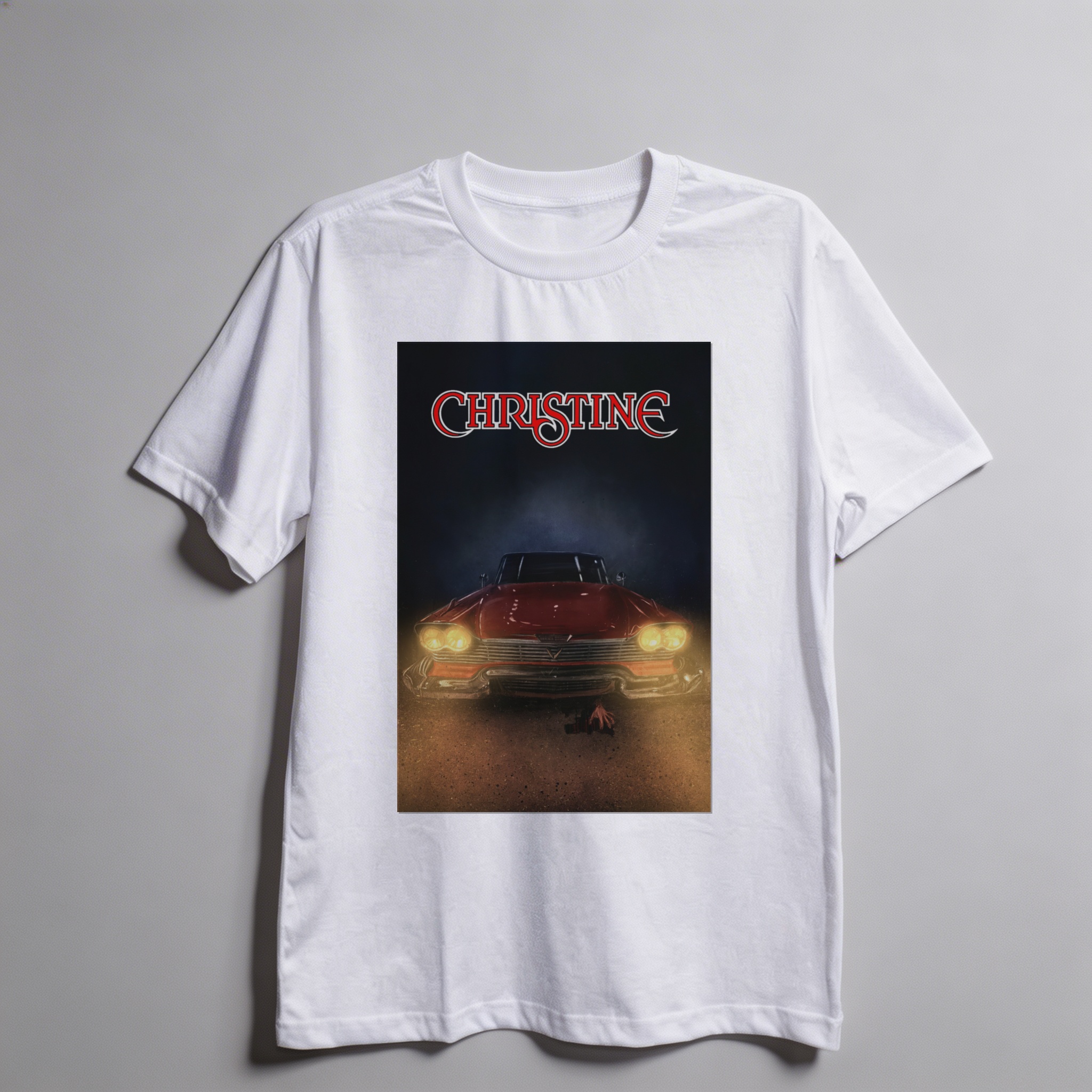 Camiseta_oversized_branco_camarada_do_alem_-_Christine_Christine_-_o_carro_assassino | Christine (Christine - o carro assassino)