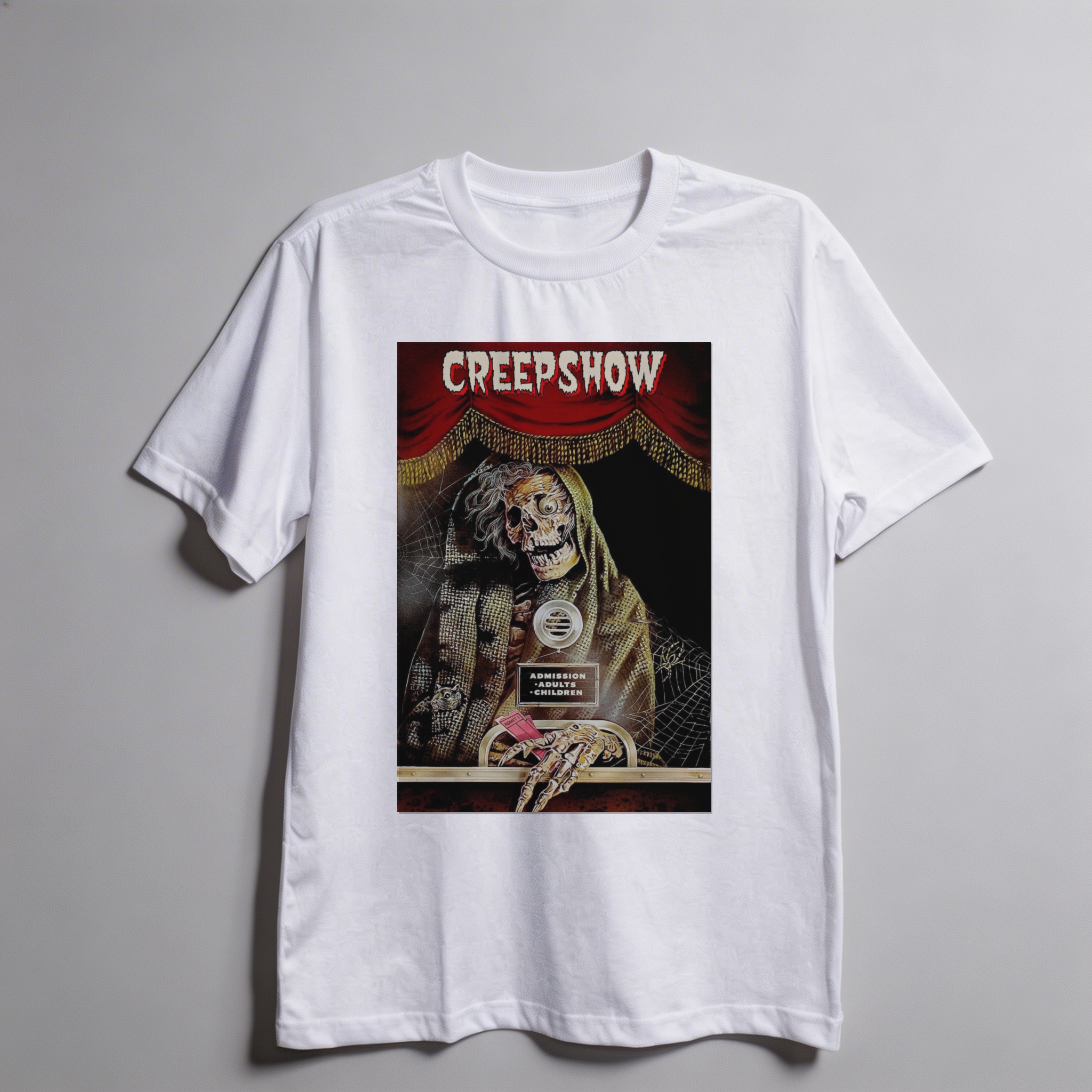 Camiseta_oversized_branco_camarada_do_alem_-_Creepshow_Creepshow_-_show_de_horrores | Creepshow (Creepshow - show de horrores)