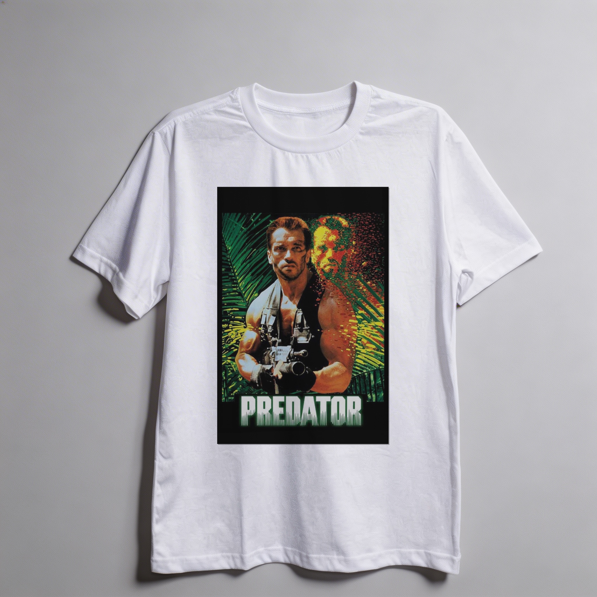 Camiseta_oversized_branco_camarada_do_alem_-_Predator_O_predador | Predator (O predador)
