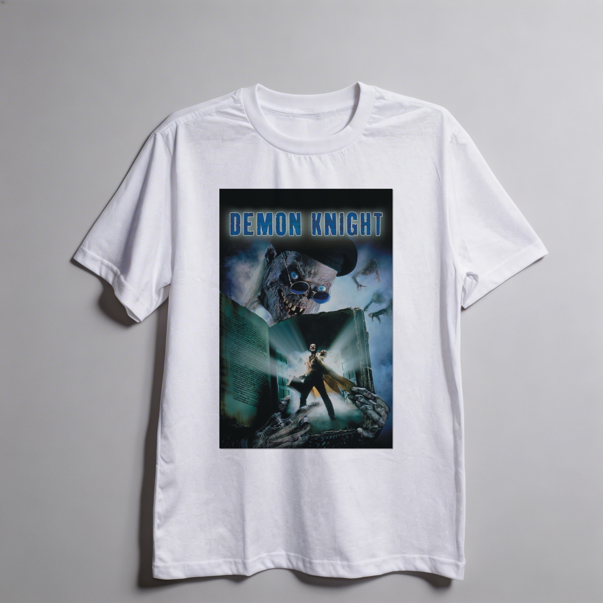 Camiseta_oversized_branco_camarada_do_alem_-_Tales_from_the_Crypt_Demon_Knight_Contos_da_cripta_-_o_ritual | Tales from the Crypt Demon Knight (Contos da cripta - o ritual)