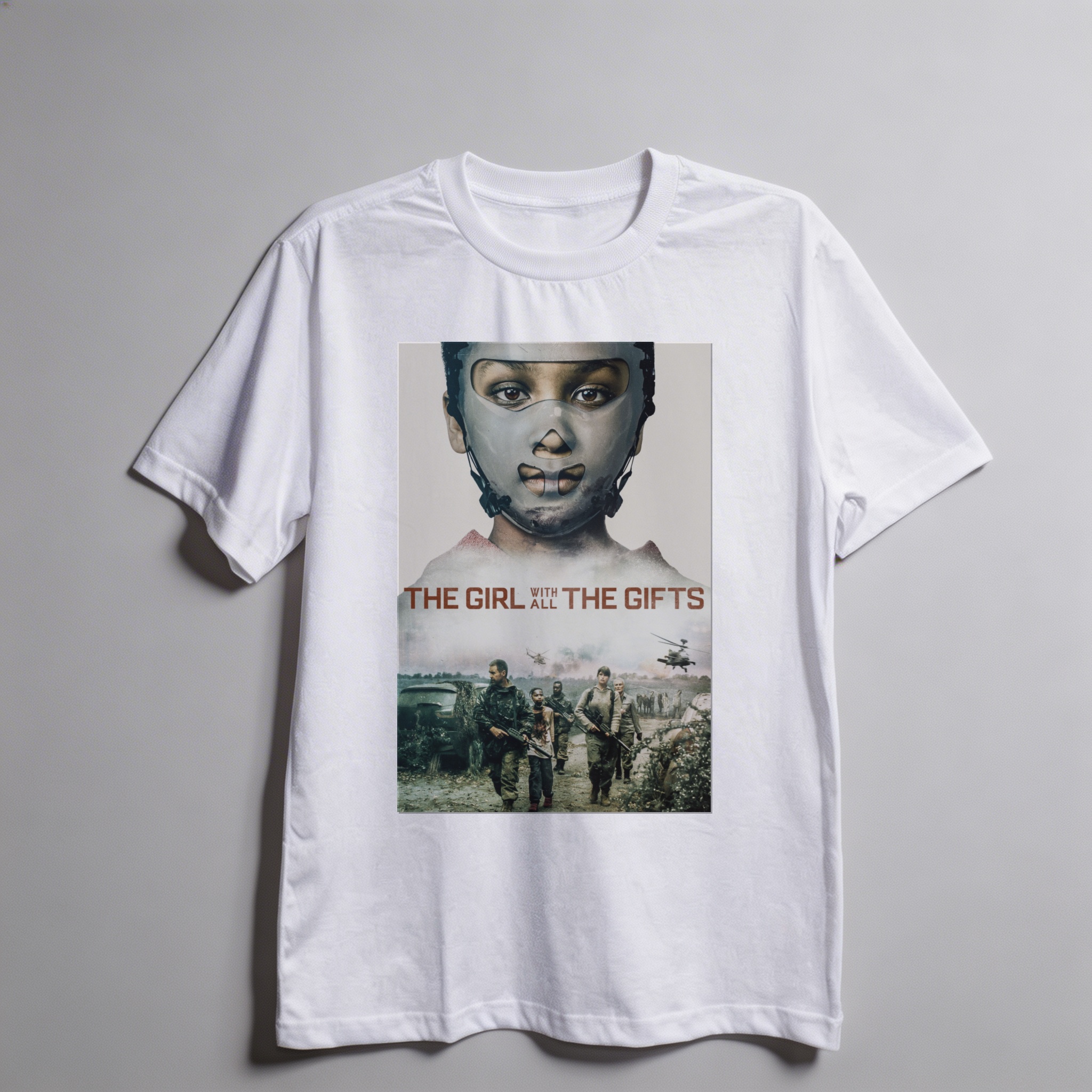 Camiseta_oversized_branco_camarada_do_alem_-_The_Girl_with_All_the_Gifts_A_garota_que_tinha_dons | The Girl with All the Gifts (A garota que tinha dons)