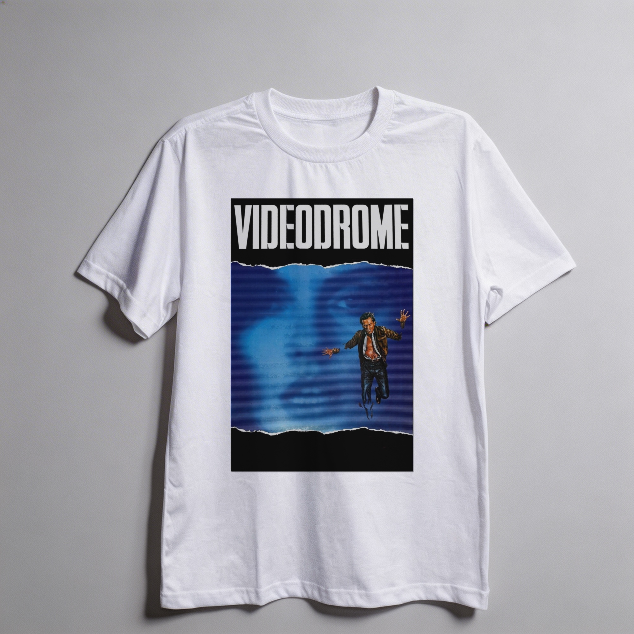 Camiseta_oversized_branco_camarada_do_alem_-_Videodrome_Videodrome_-_a_sindrome_do_video | Videodrome (Videodrome - a síndrome do vídeo)