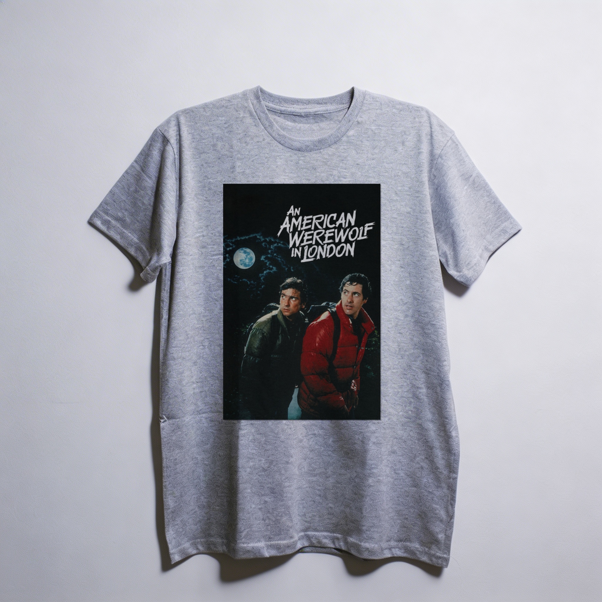 Camiseta_oversized_cinza_claro_camarada_do_alem_-_An_American_Werewolf_in_London_Um_lobisomem_americano_em_Londres | An American Werewolf in London (Um lobisomem americano em Londres)
