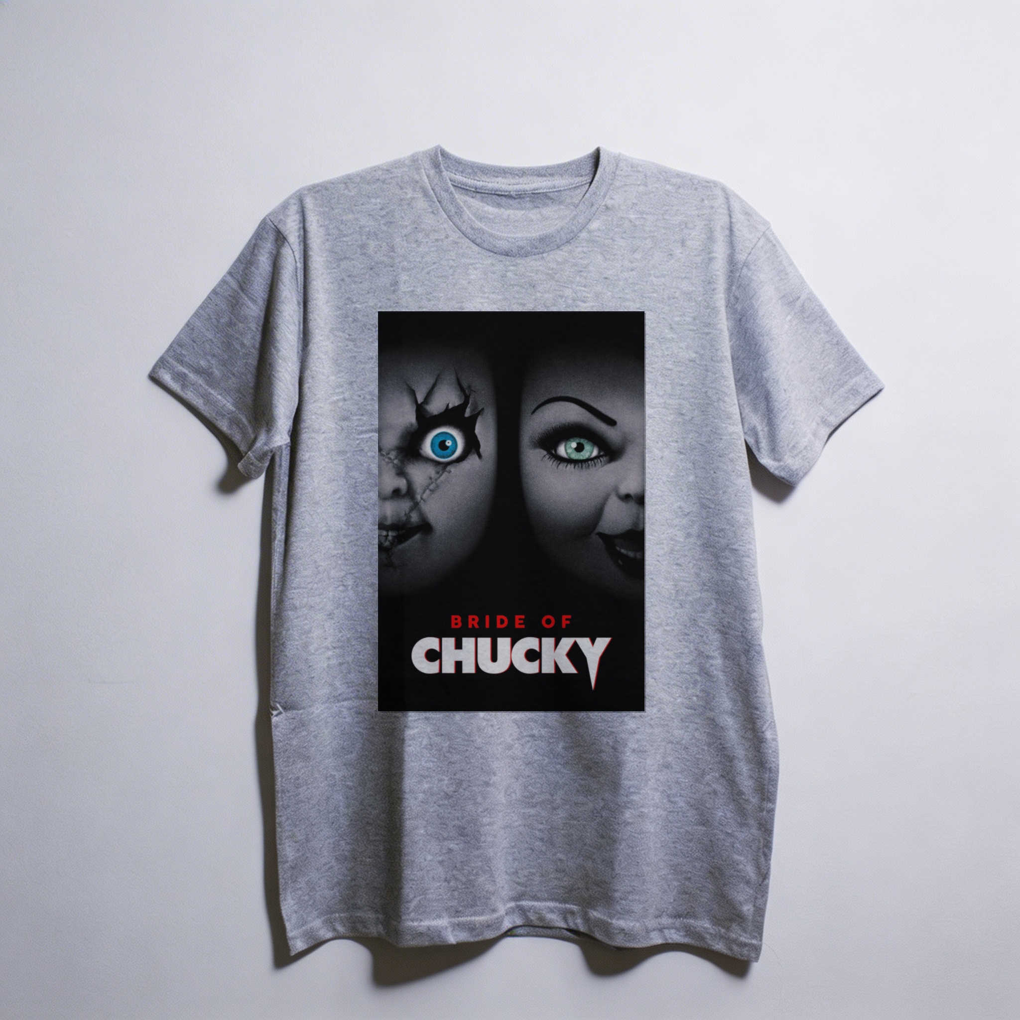 Camiseta_oversized_cinza_claro_camarada_do_alem_-_Bride_of_Chucky_A_noiva_de_Chucky | Bride of Chucky (A noiva de Chucky)