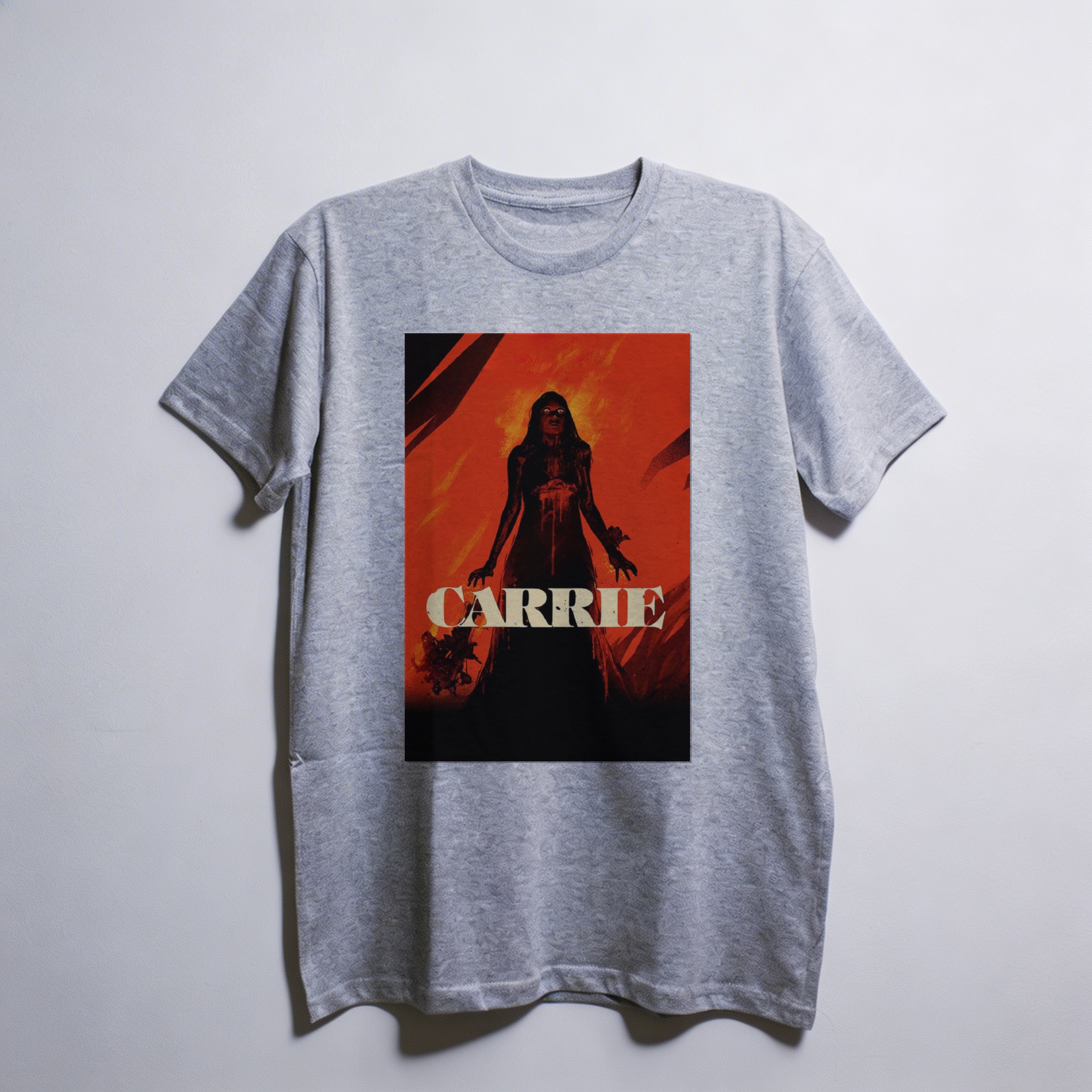 Camiseta_oversized_cinza_claro_camarada_do_alem_-_Carrie_Carrie_-_a_estranha | Carrie (Carrie - a estranha)