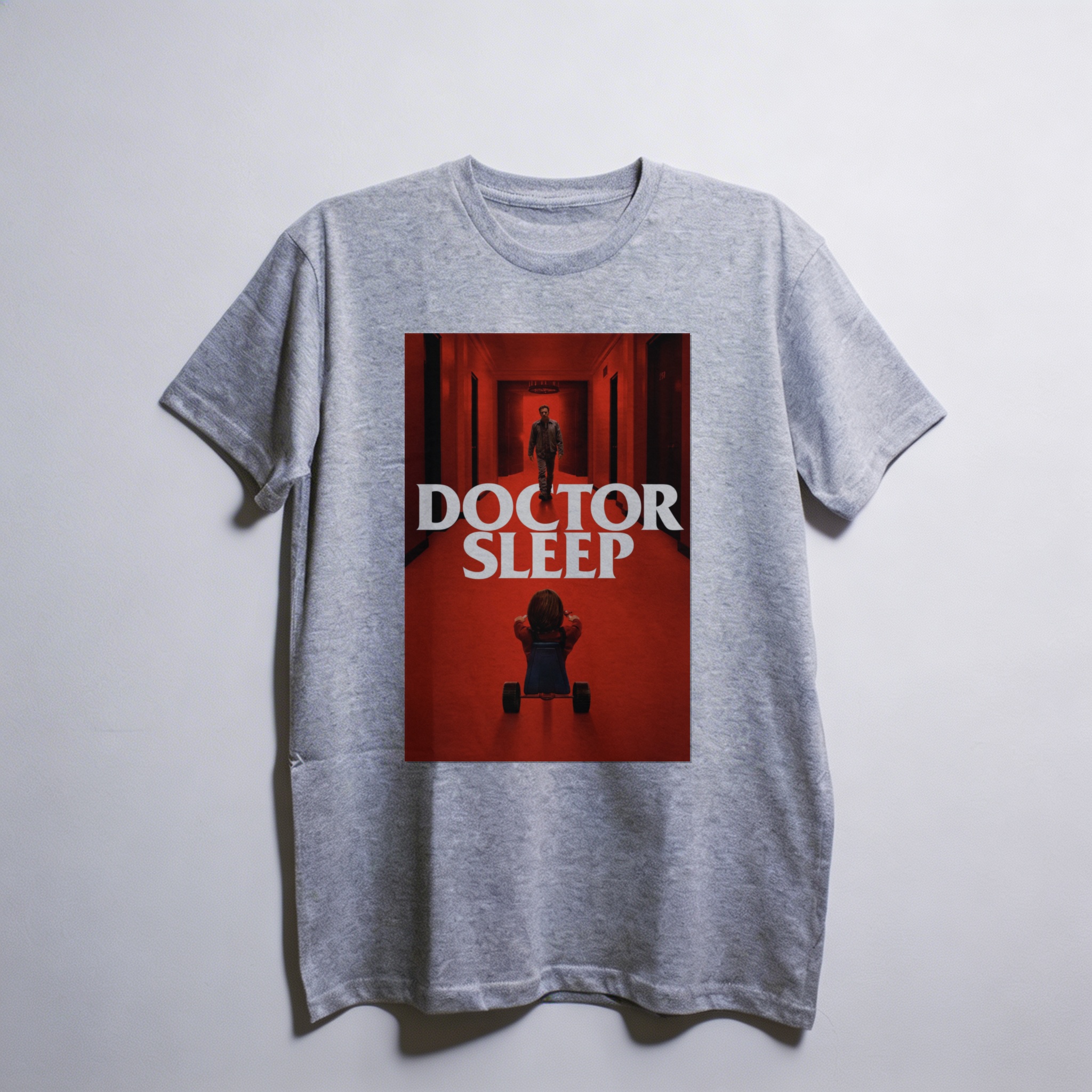 Camiseta_oversized_cinza_claro_camarada_do_alem_-_Doctor_Sleep_Doutor_sono | Doctor Sleep (Doutor sono)