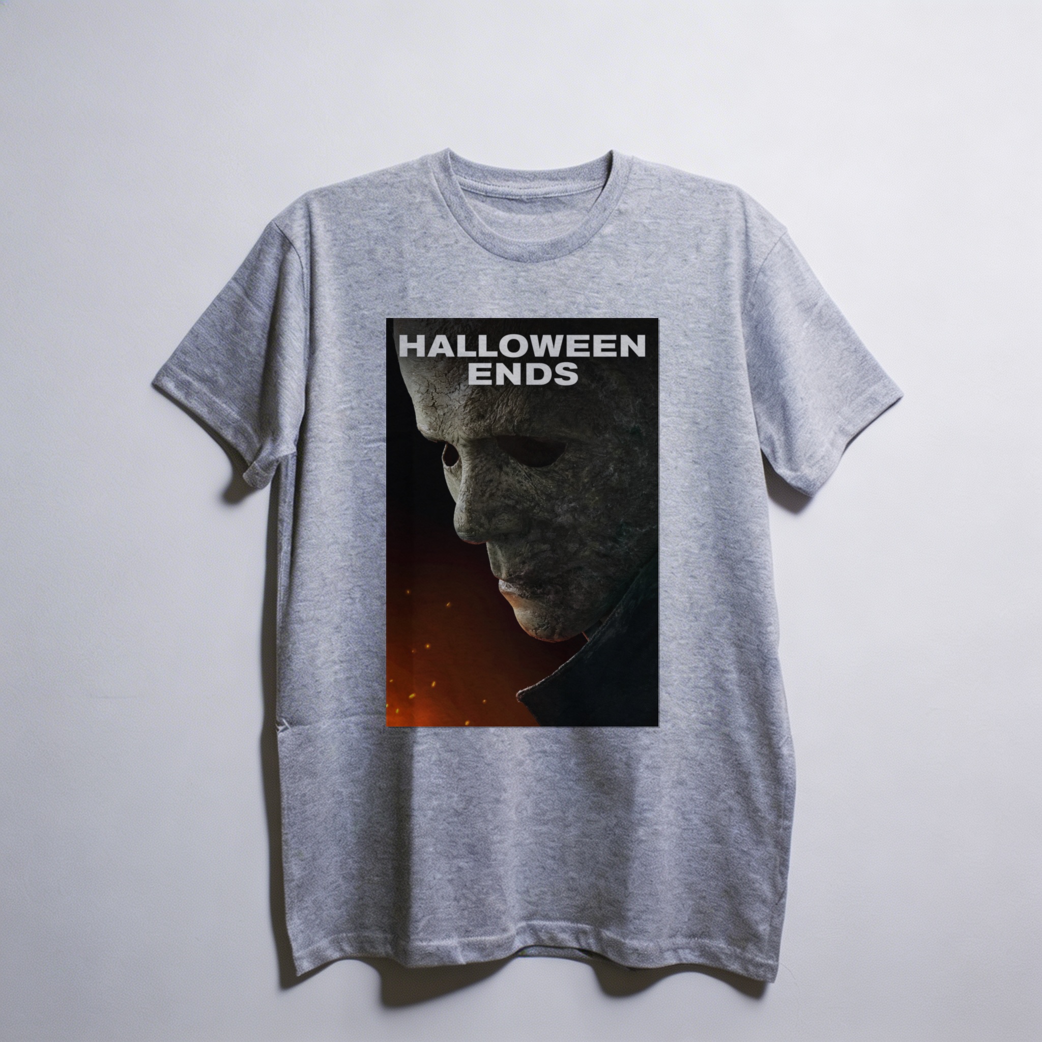 Camiseta_oversized_cinza_claro_camarada_do_alem_-_Halloween_Ends_Halloween_ends_-_o_final | Halloween Ends (Halloween ends - o final)