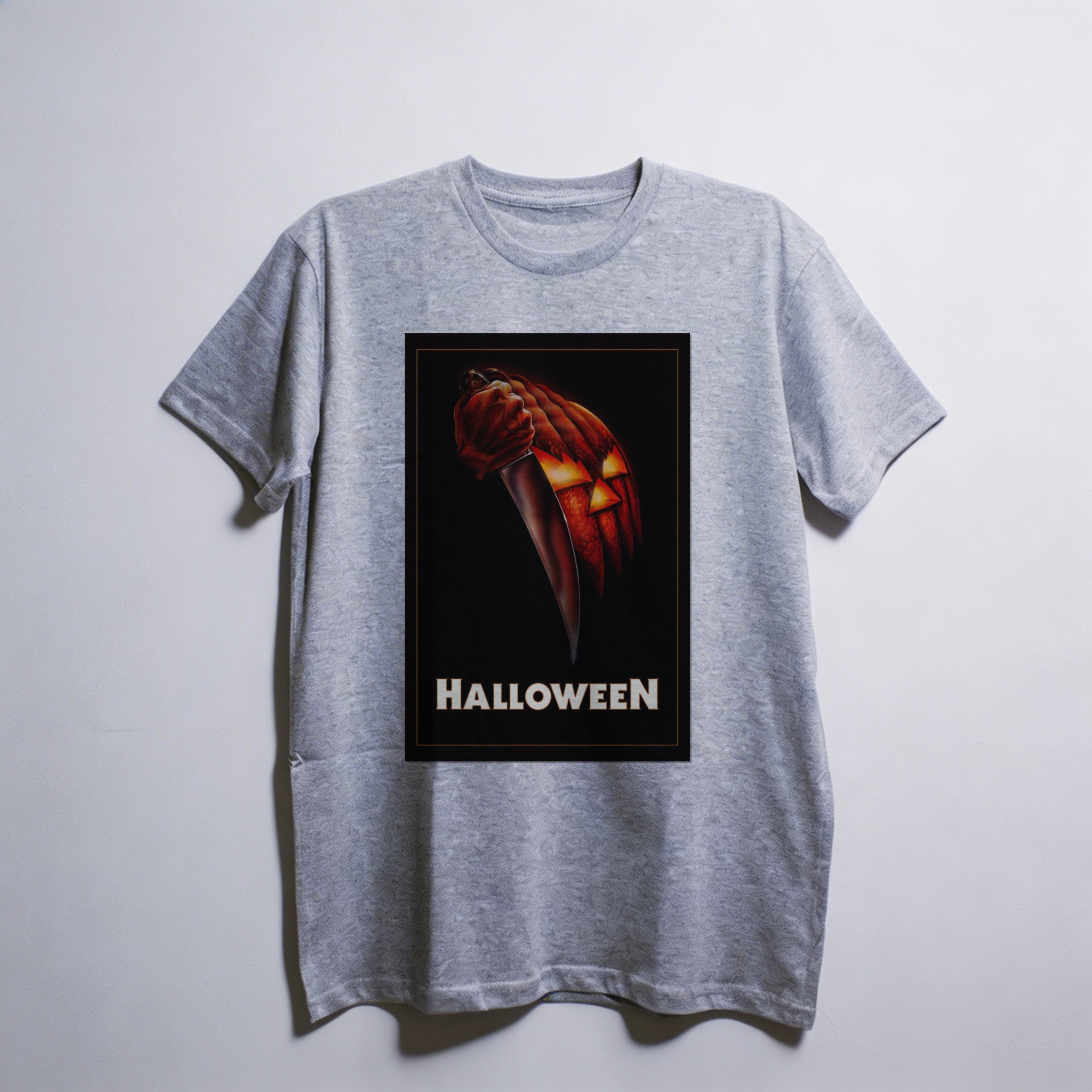 Camiseta_oversized_cinza_claro_camarada_do_alem_-_Halloween_Halloween_-_a_noite_do_terror | Halloween (Halloween - a noite do terror)