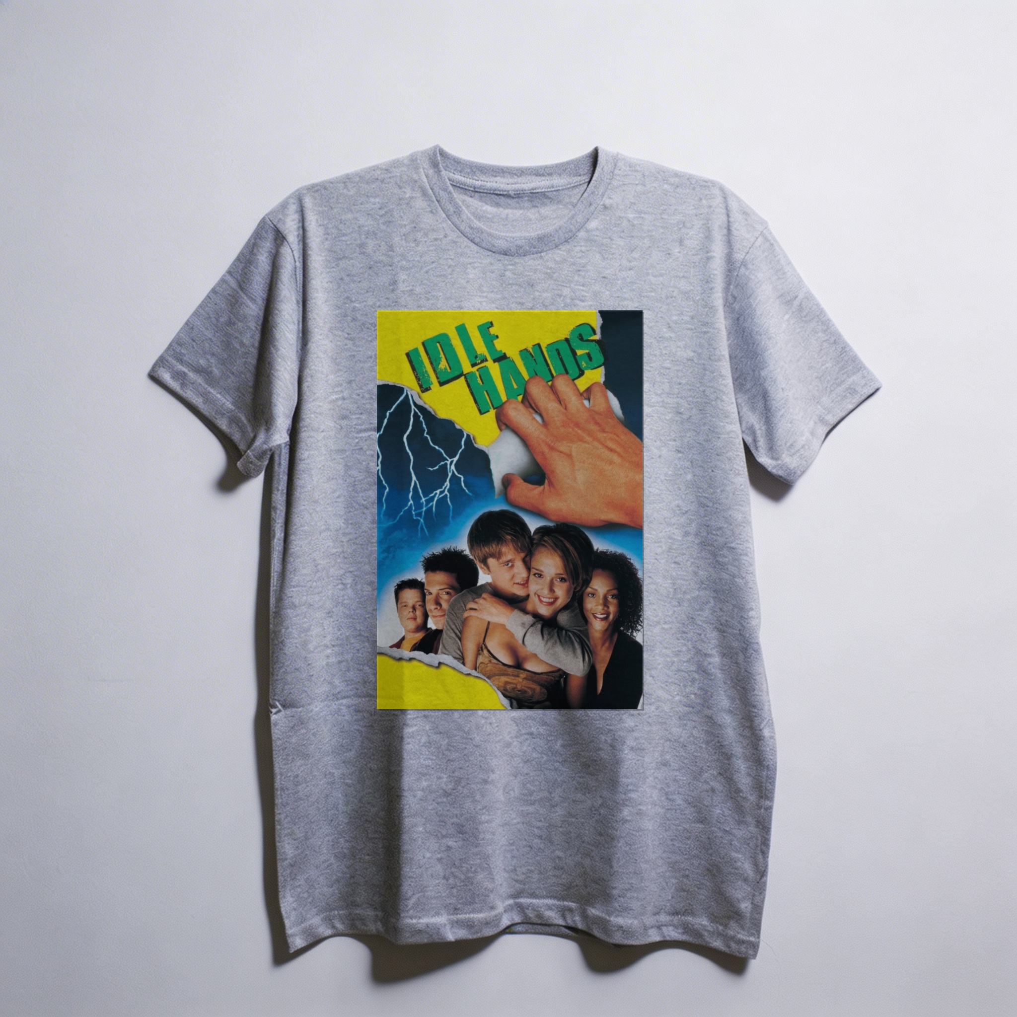 Camiseta_oversized_cinza_claro_camarada_do_alem_-_Idle_Hands_Maos_diabolicas | Idle Hands (Mãos diabólicas)