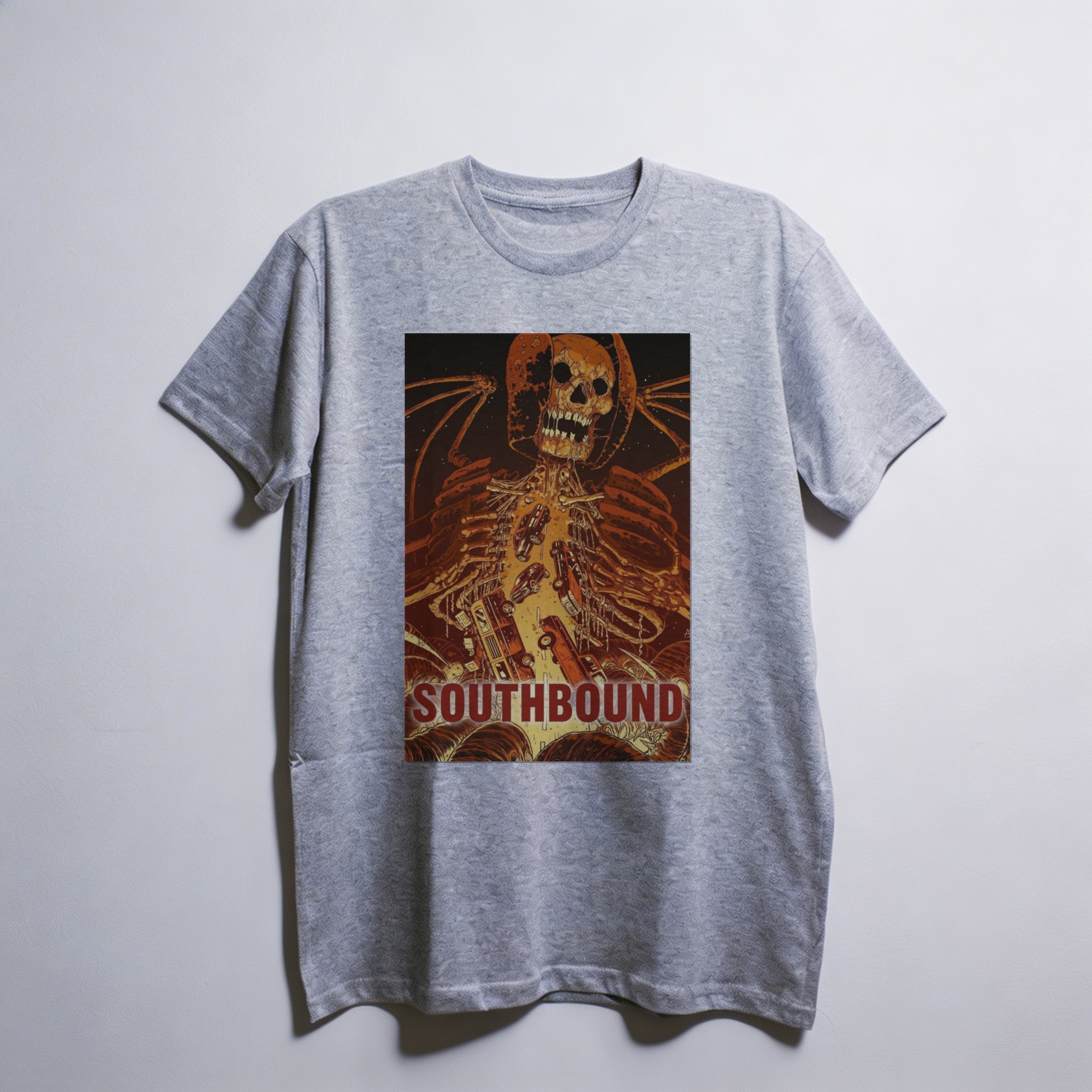 Camiseta_oversized_cinza_claro_camarada_do_alem_-_Southbound | Southbound