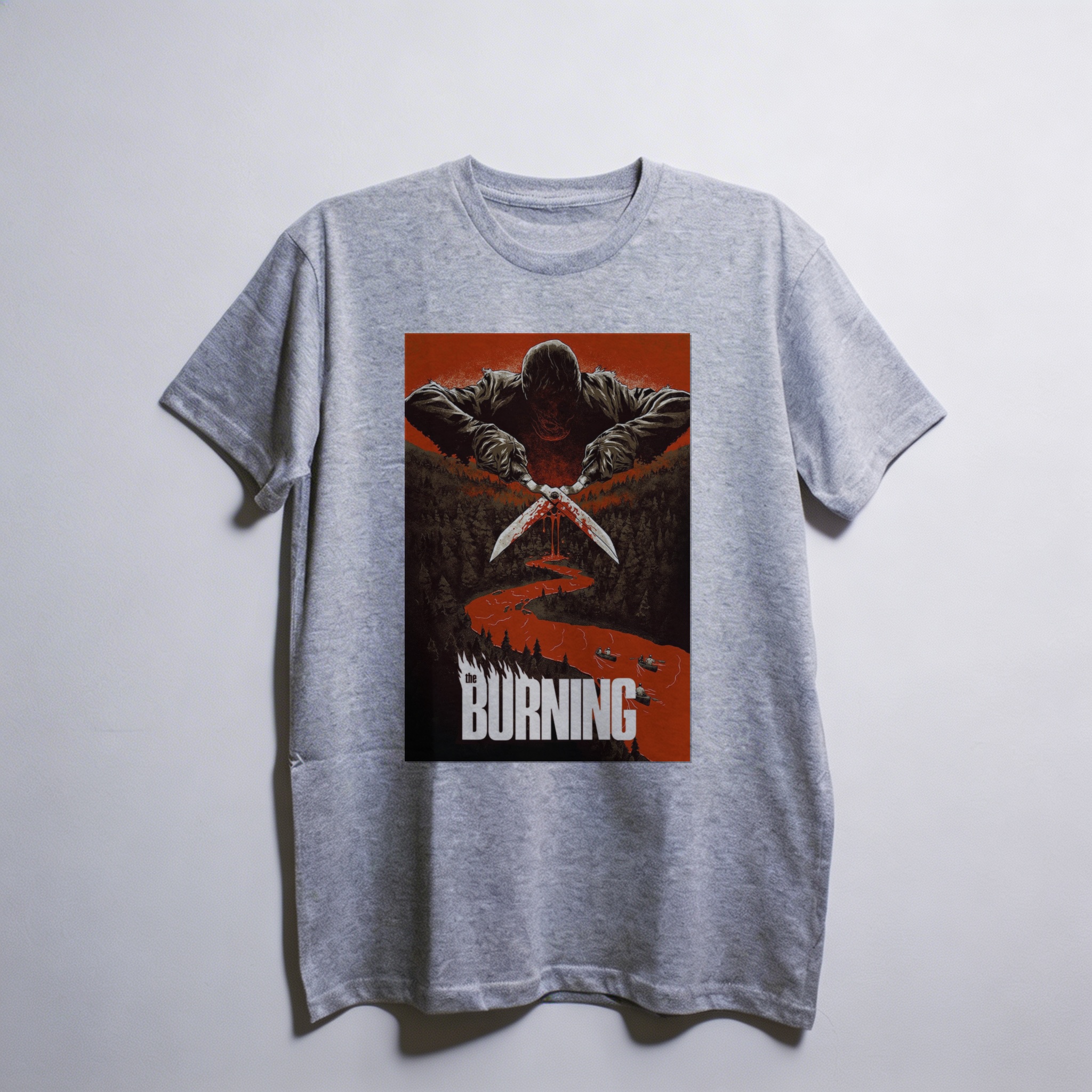 Camiseta_oversized_cinza_claro_camarada_do_alem_-_The_Burning_Chamas_da_morte | The Burning (Chamas da morte)