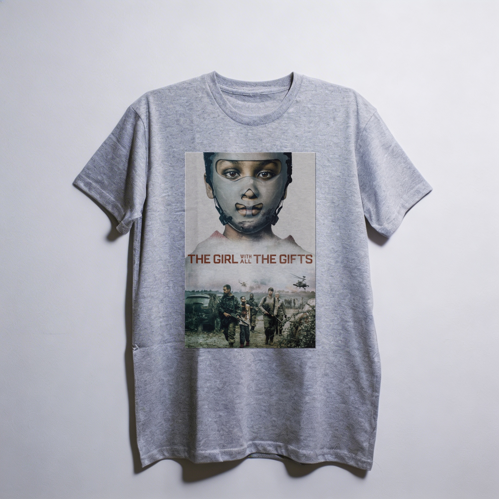 Camiseta_oversized_cinza_claro_camarada_do_alem_-_The_Girl_with_All_the_Gifts_A_garota_que_tinha_dons | The Girl with All the Gifts (A garota que tinha dons)