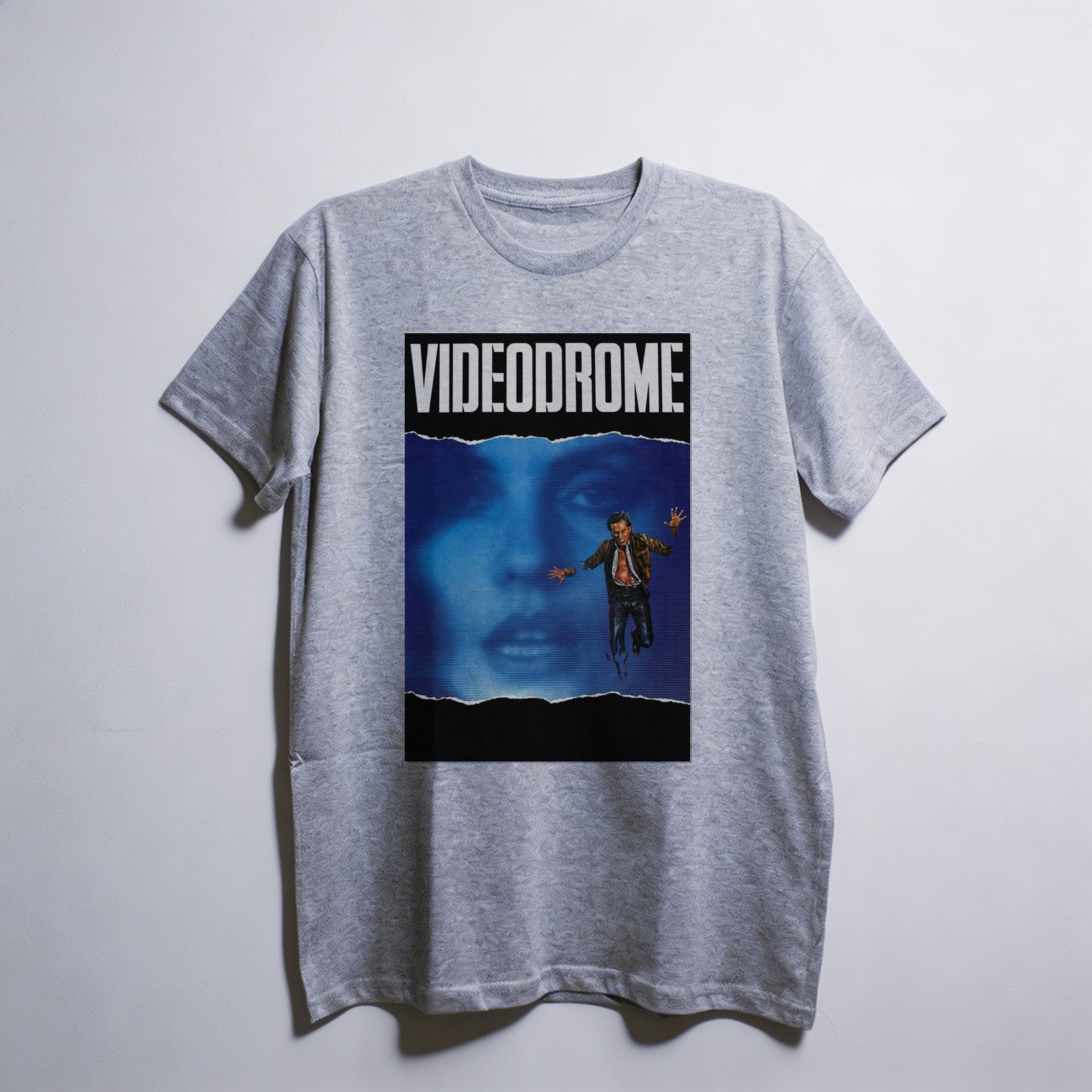 Camiseta_oversized_cinza_claro_camarada_do_alem_-_Videodrome_Videodrome_-_a_sindrome_do_video | Videodrome (Videodrome - a síndrome do vídeo)