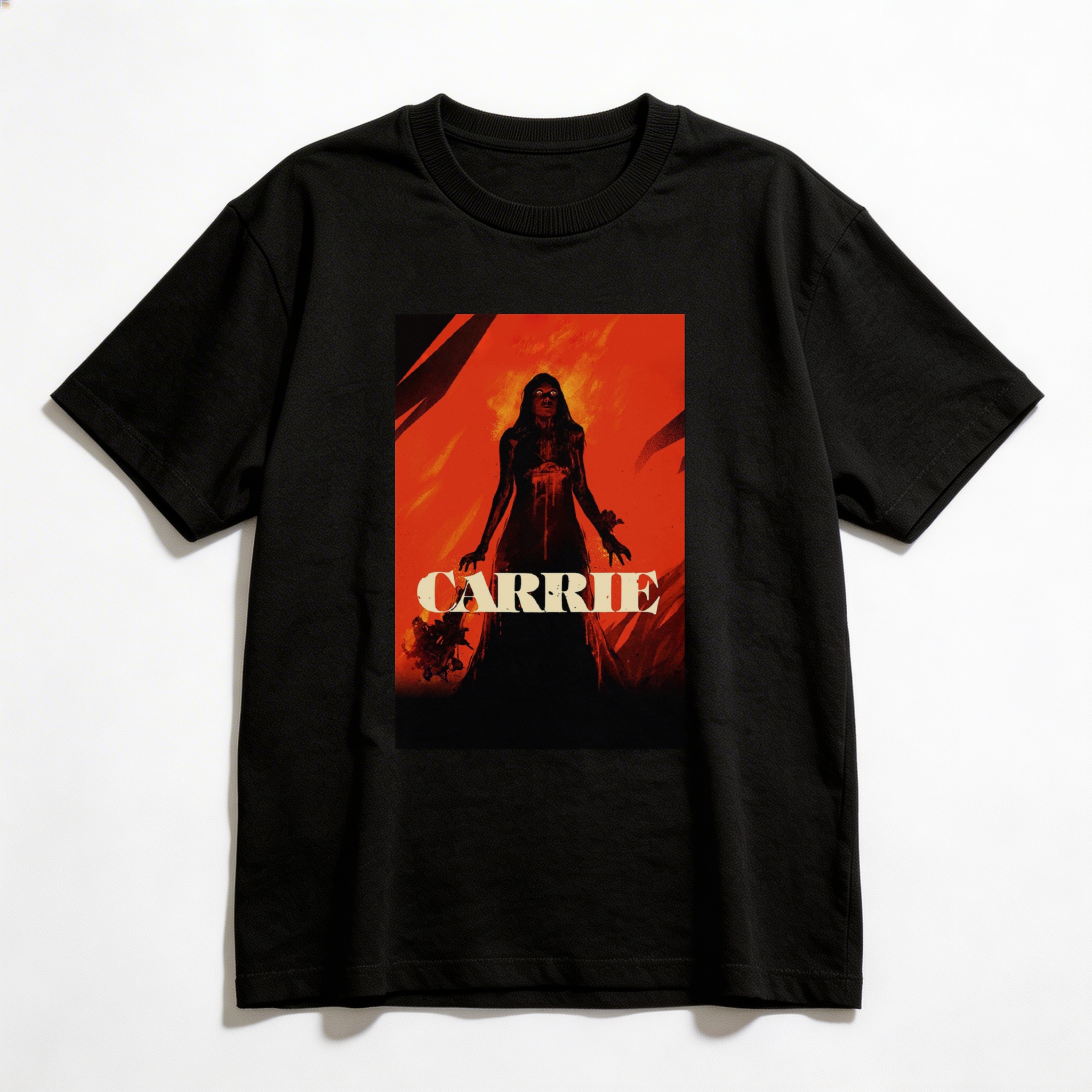 Camiseta_oversized_preto_camarada_do_alem_-_Carrie_Carrie_-_a_estranha | Carrie (Carrie - a estranha)